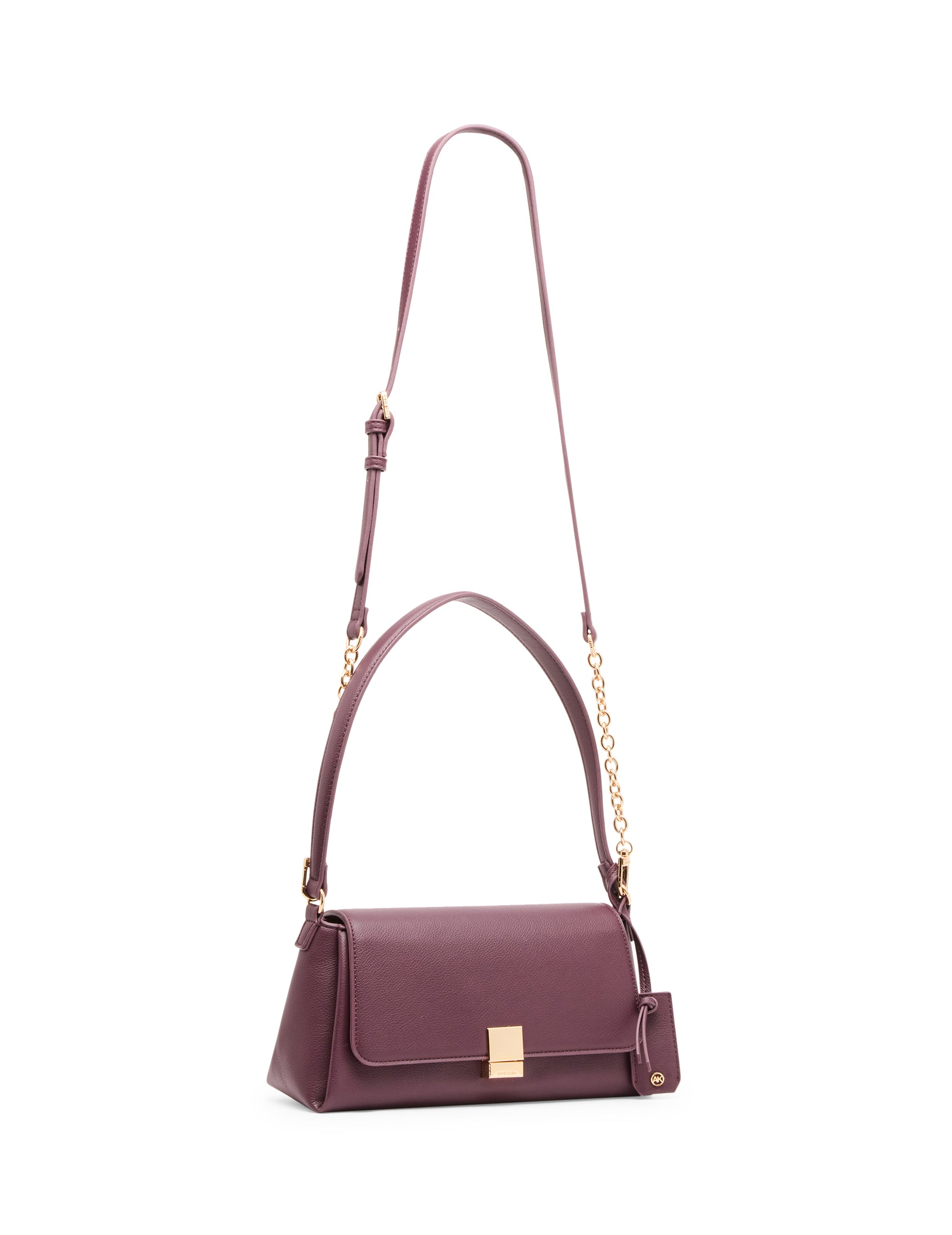 Convertible Strap Flap Shoulder Bag