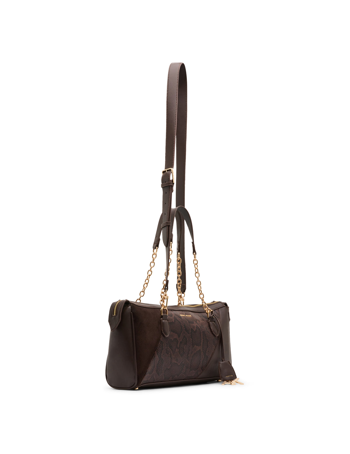 Multi-Piece Convertible Strap Satchel