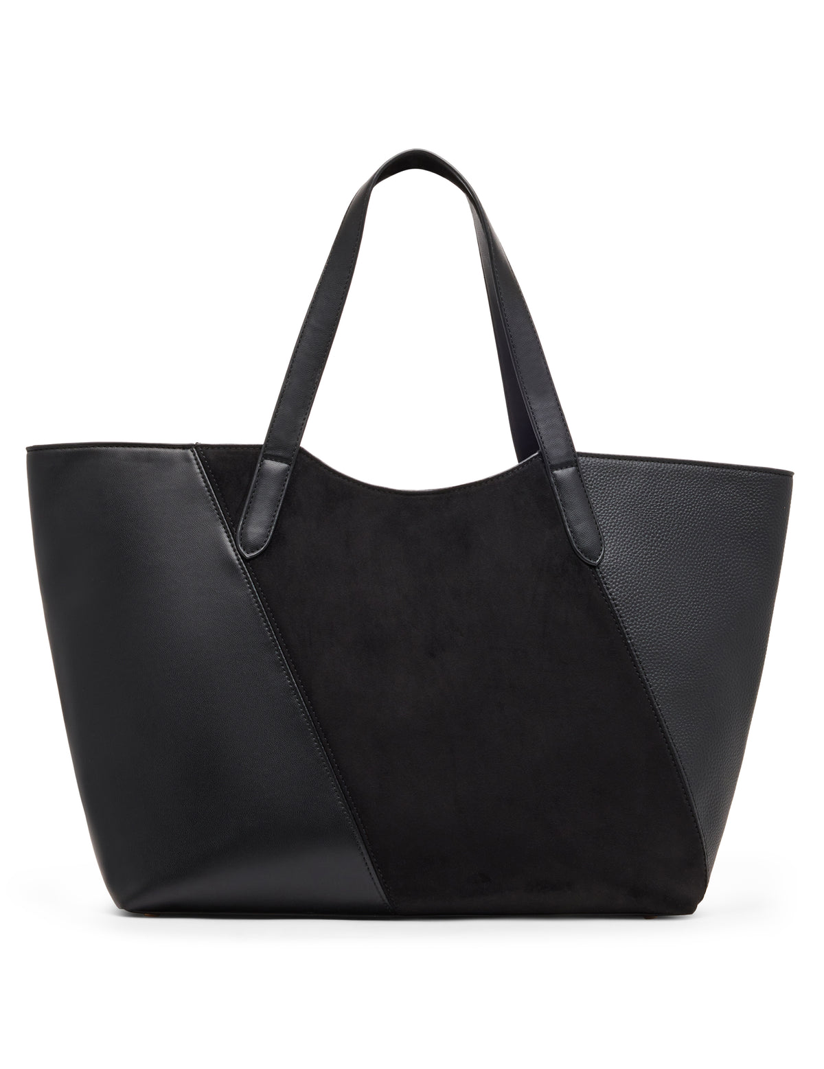 Multi-Panel Textured Tote