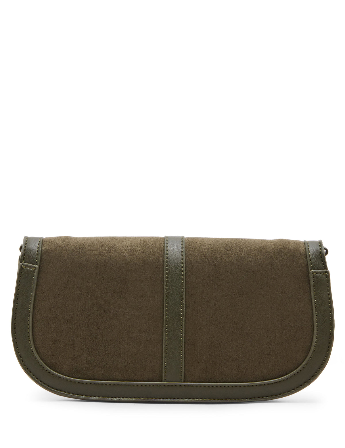Anne Klein Faux Suede Convertible Clutch