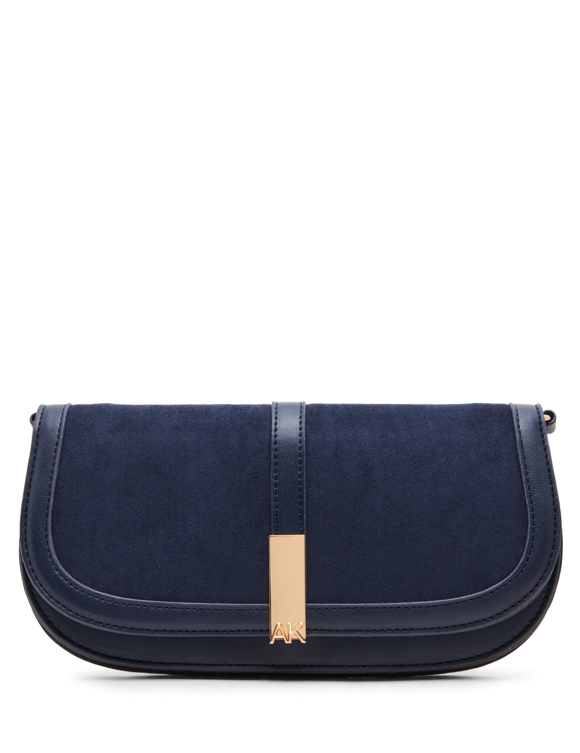 Faux Suede Convertible Clutch CLUTCH Madden - Handbags