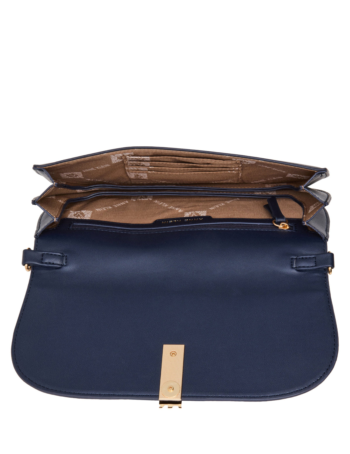 Anne Klein Faux Suede Convertible Clutch