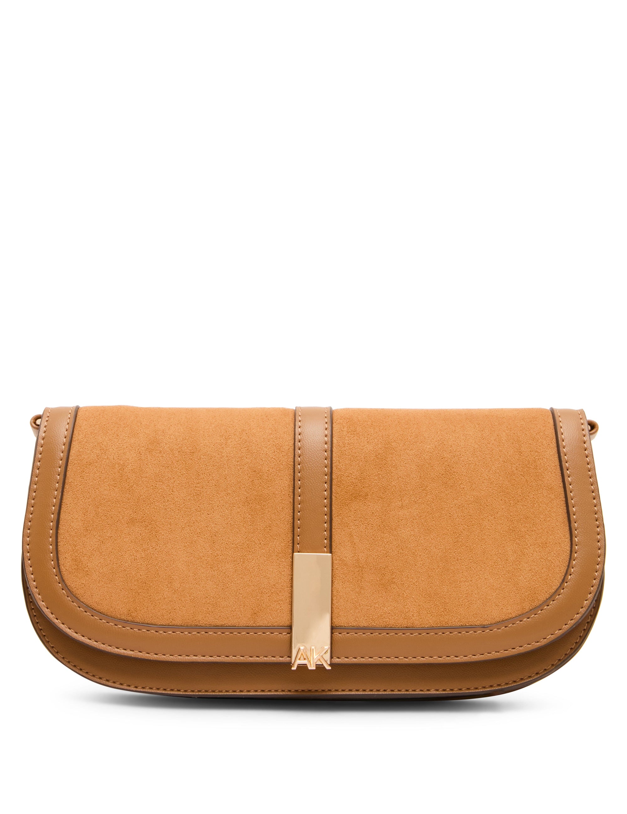 Faux Suede Convertible Clutch CLUTCH Madden - Handbags