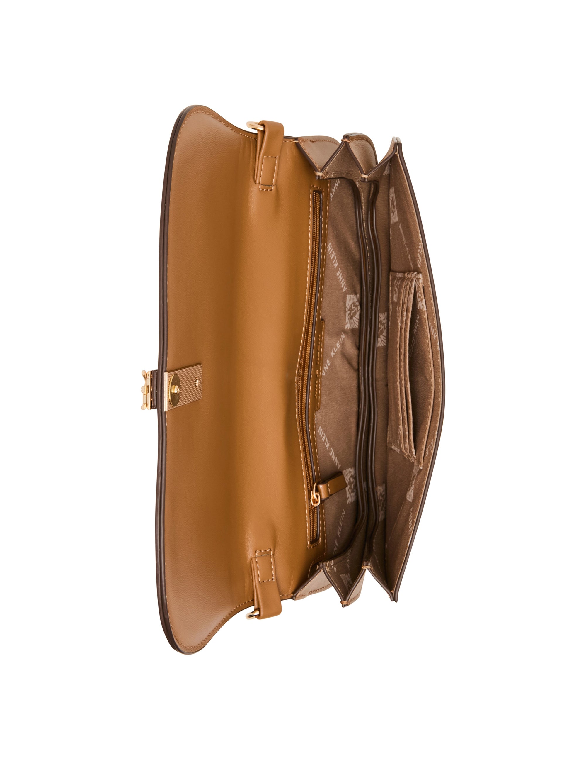Faux Suede Convertible Clutch