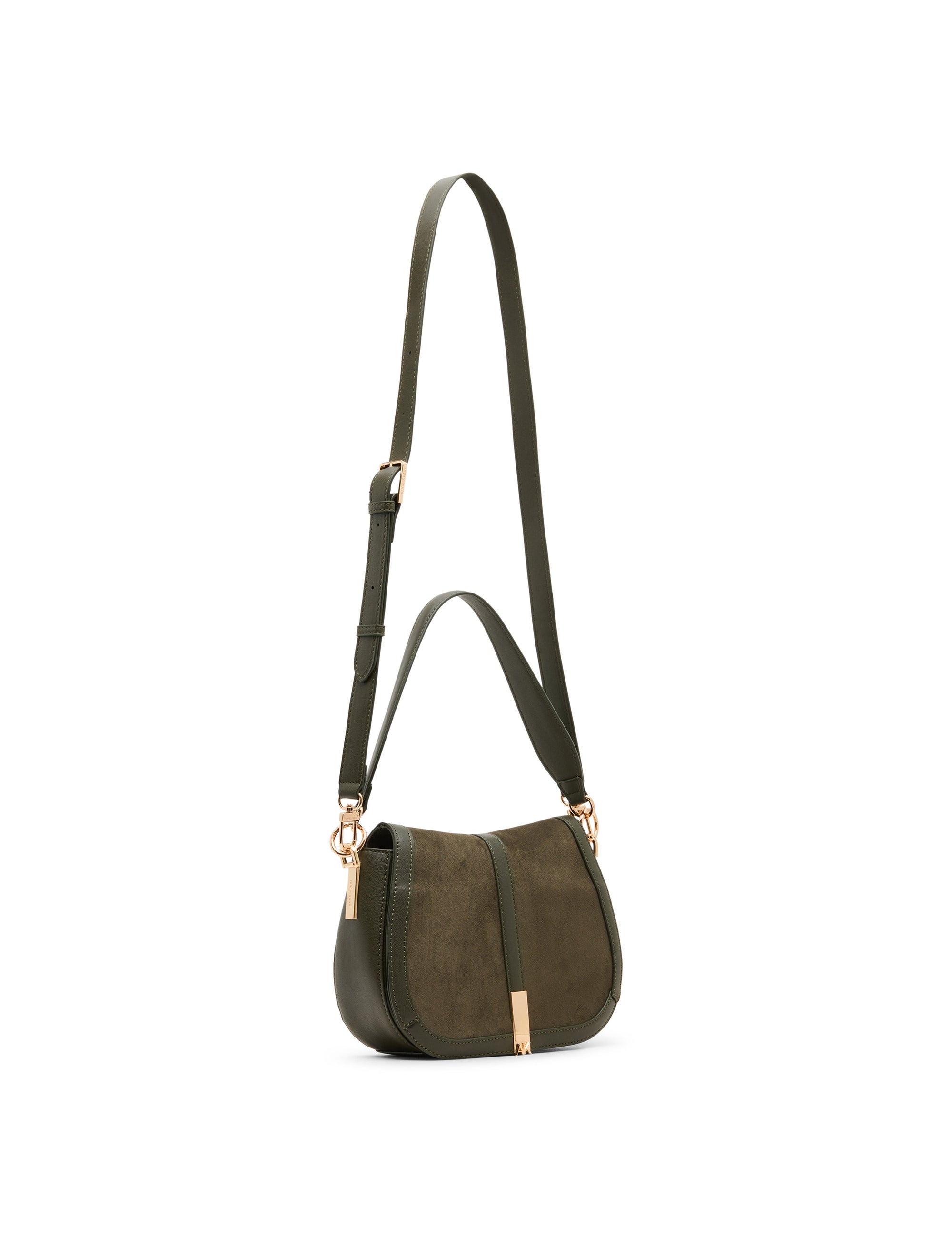 Saddle Flap Crossbody Bag