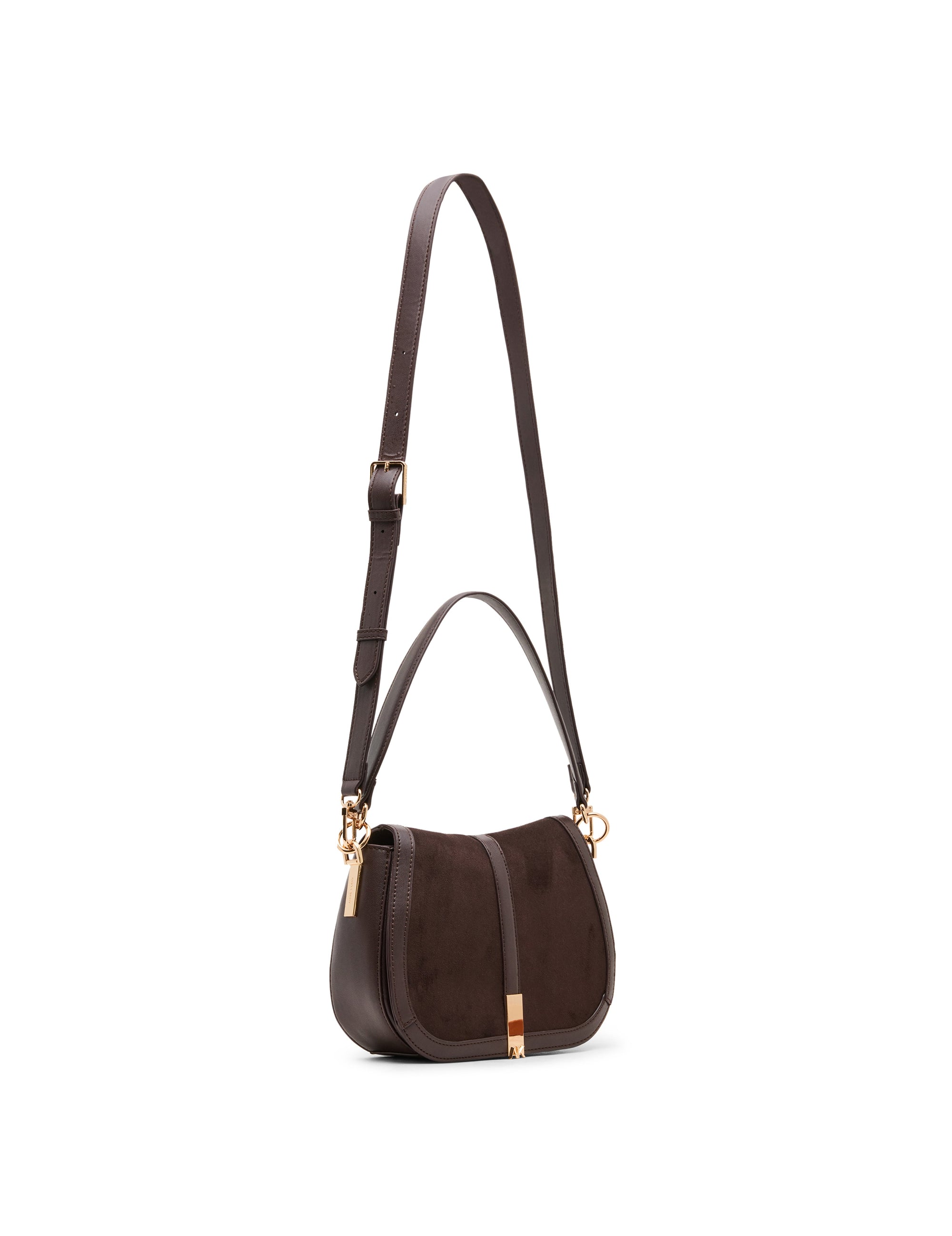 Saddle Flap Crossbody Bag