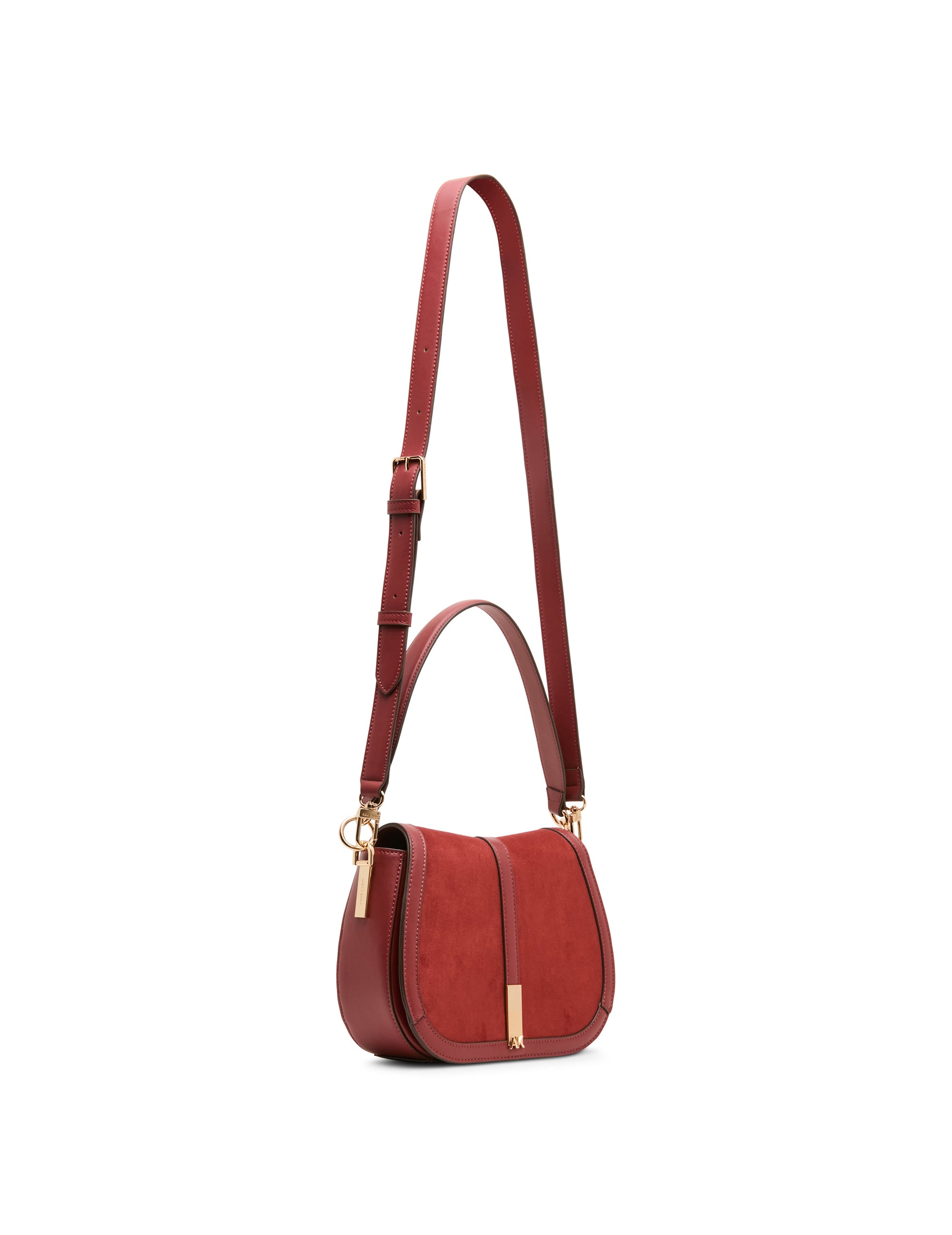 Saddle Flap Crossbody Bag