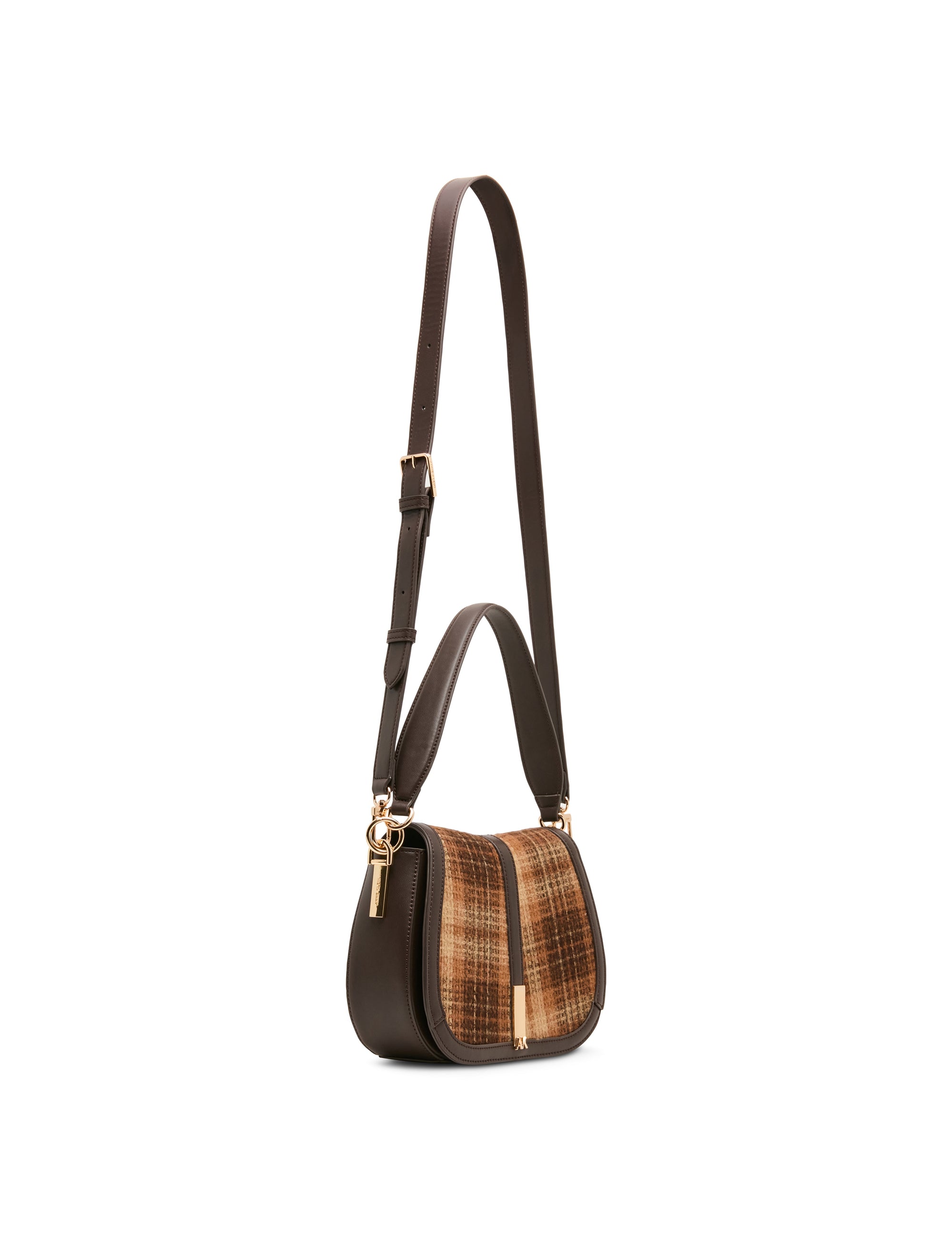 Saddle Flap Crossbody Bag