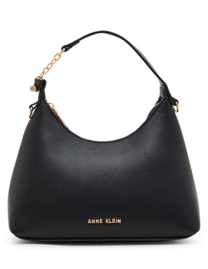 Hobo Bag with Toggle Closure and Convertible Strap