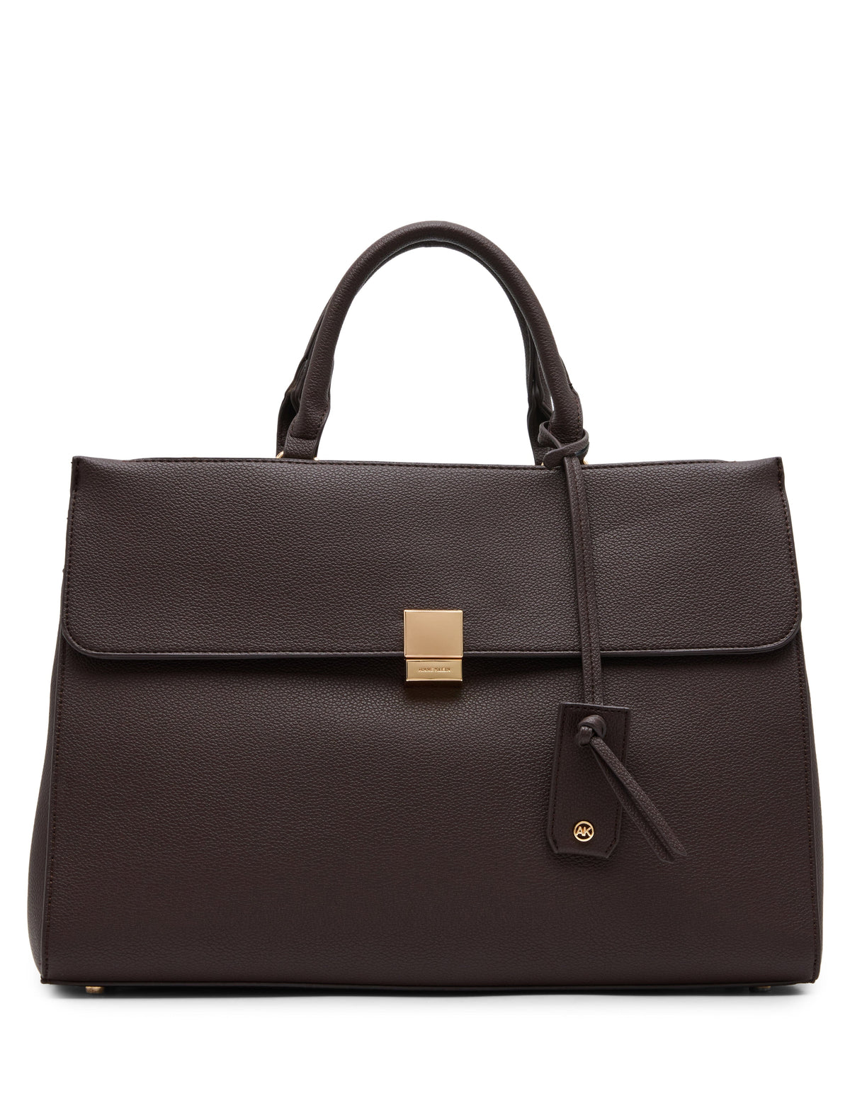 Anne Klein Espresso/Neutral Multi Large Work Tote Bag