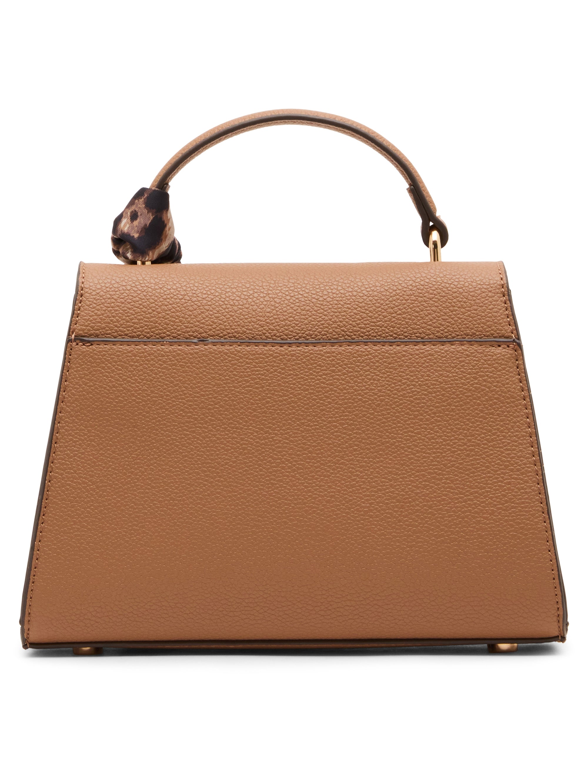 Top Handle Bag with Scarf