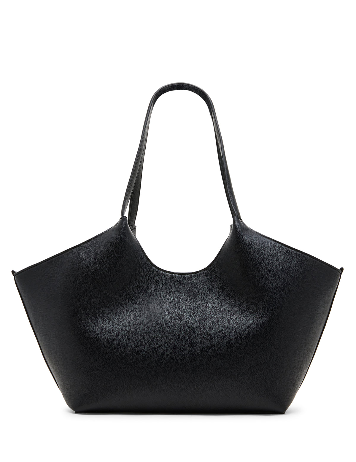 Tote Bag with Faux Fur Hangoff