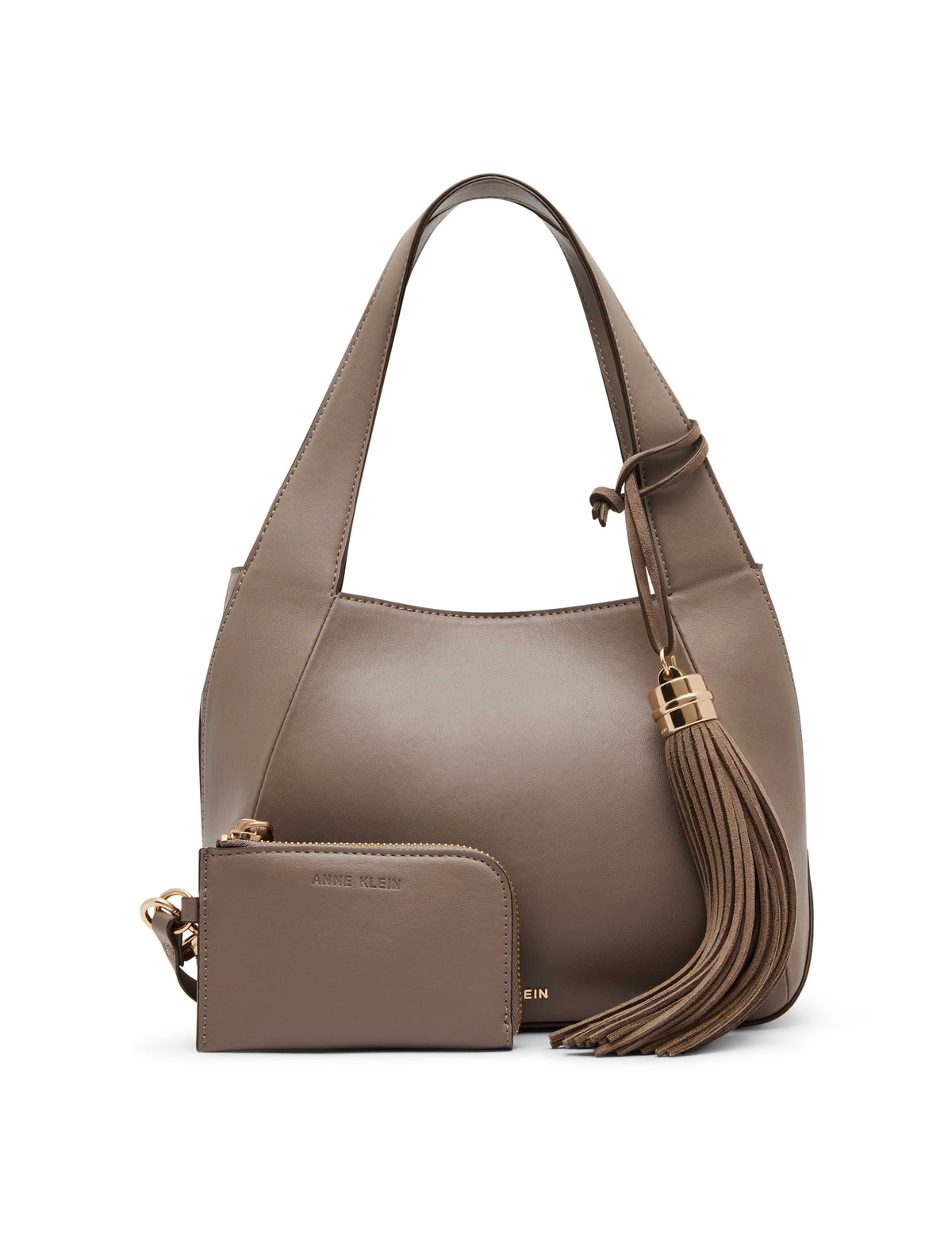 Tassel Hobo Bag with Convertible Strap