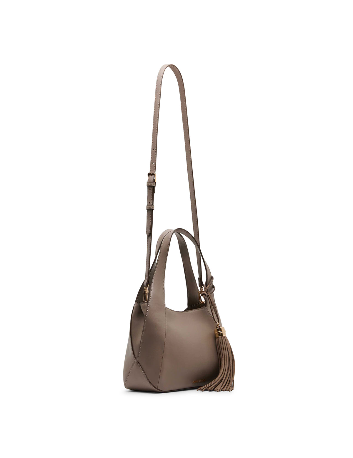 Tassel Hobo Bag with Convertible Strap