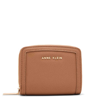 Anne Klein Mocha Small Curved Wallet