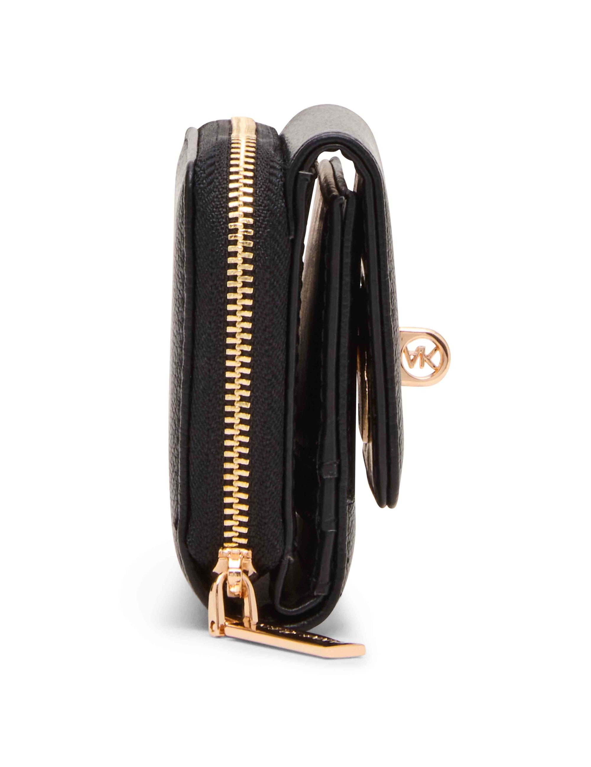 Anne Klein Oval Turnlock Trifold Wallet