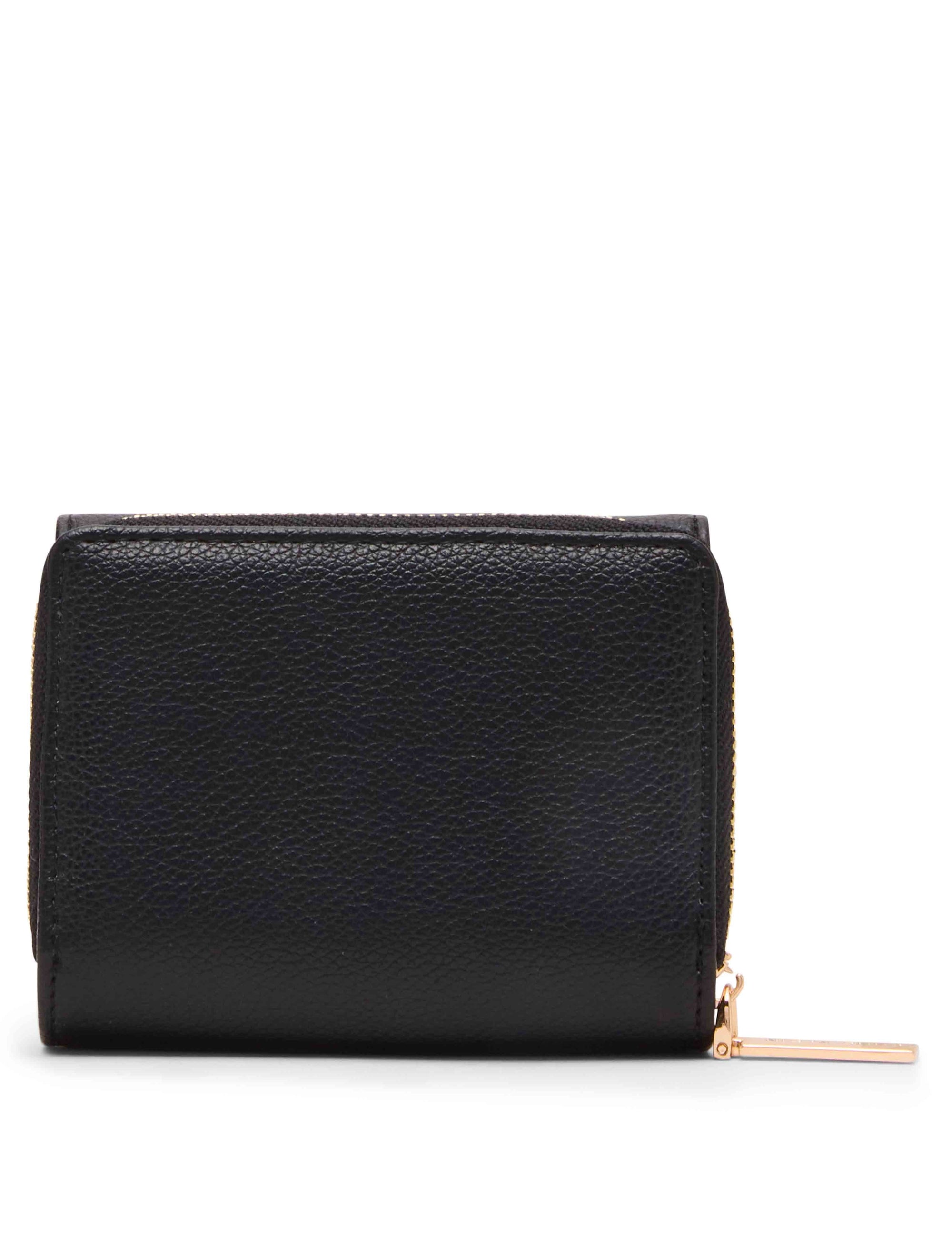 Anne Klein Oval Turnlock Trifold Wallet