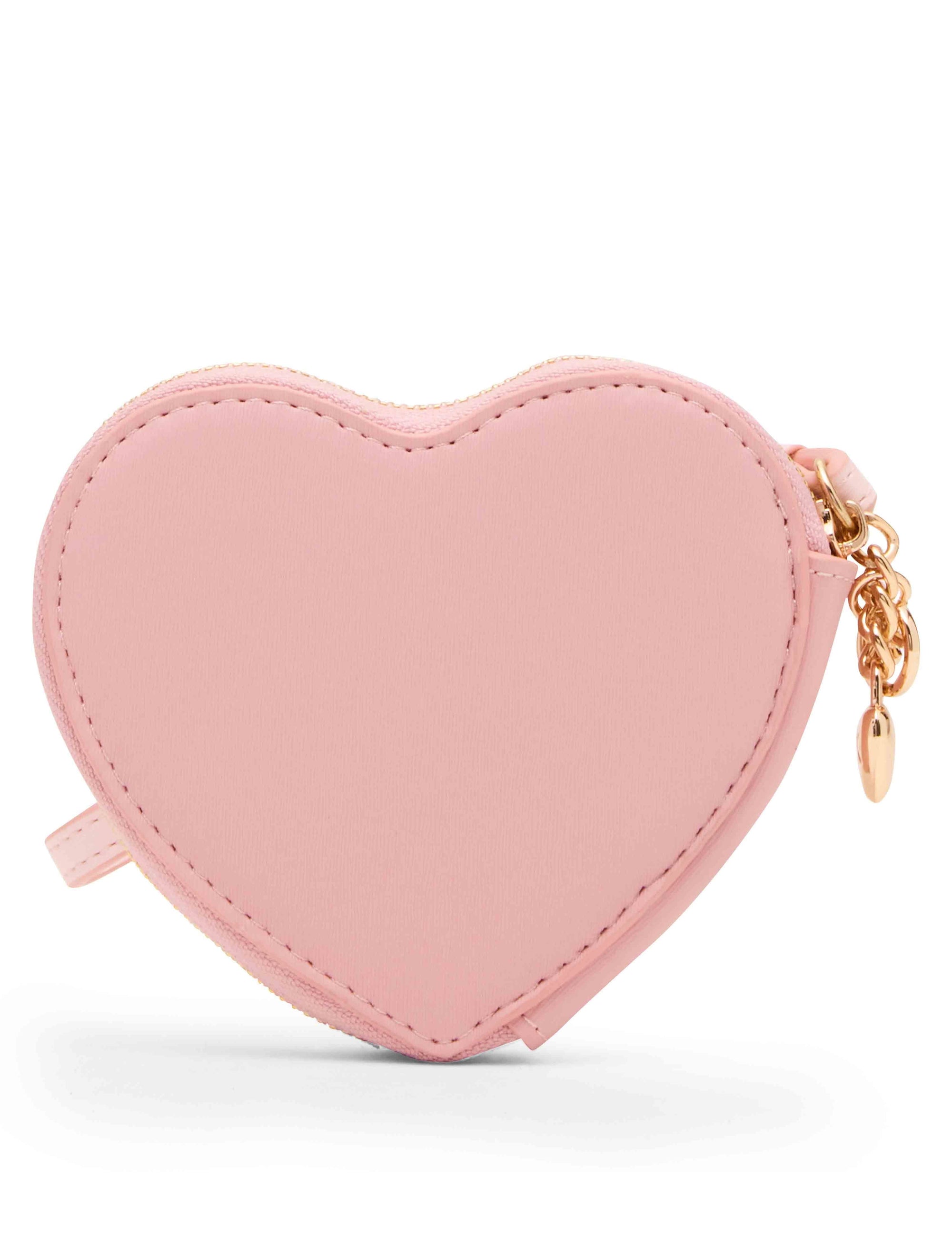 Anne Klein Heart Zip Card Case