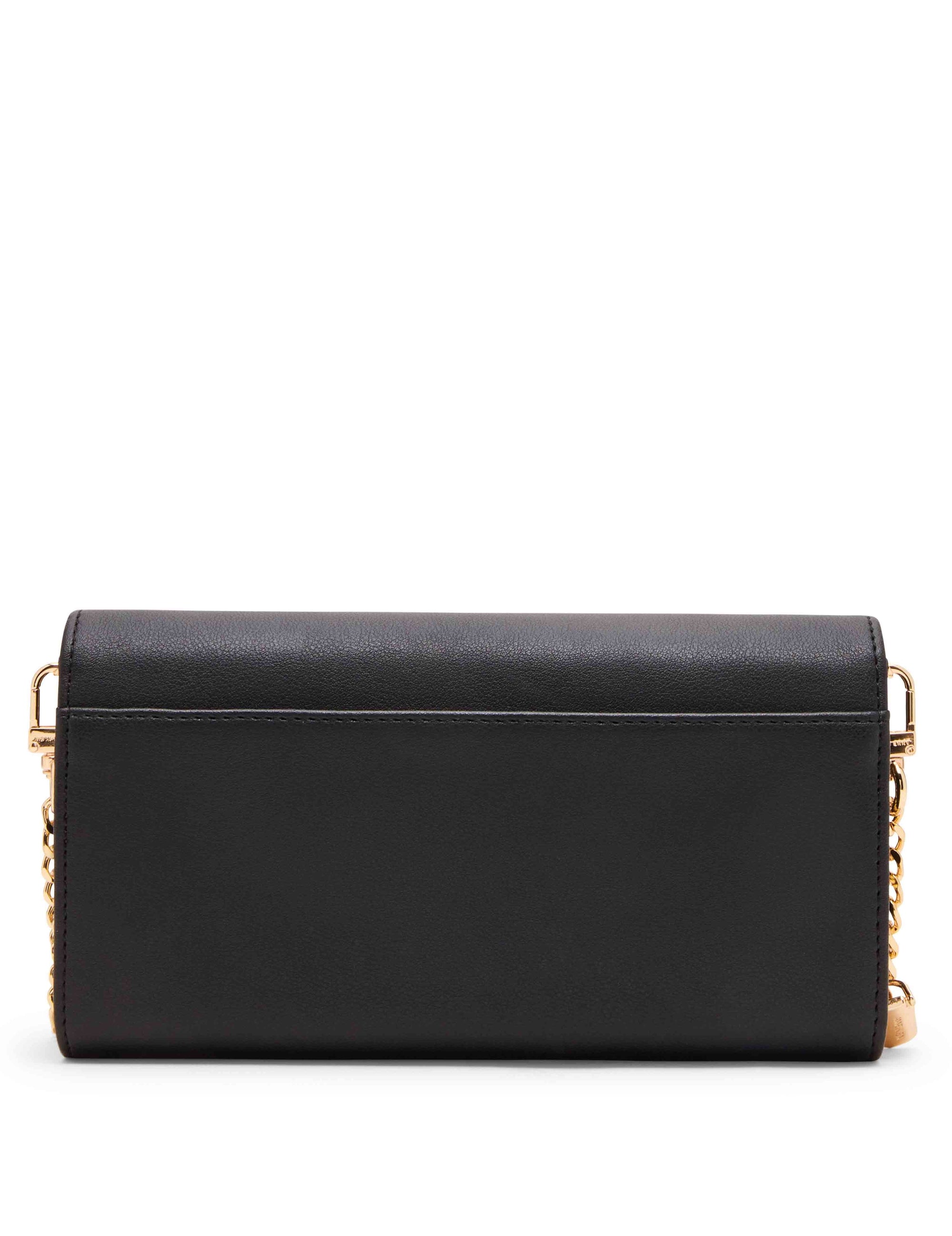 Anne Klein Wallet on Chain with Lock Charm