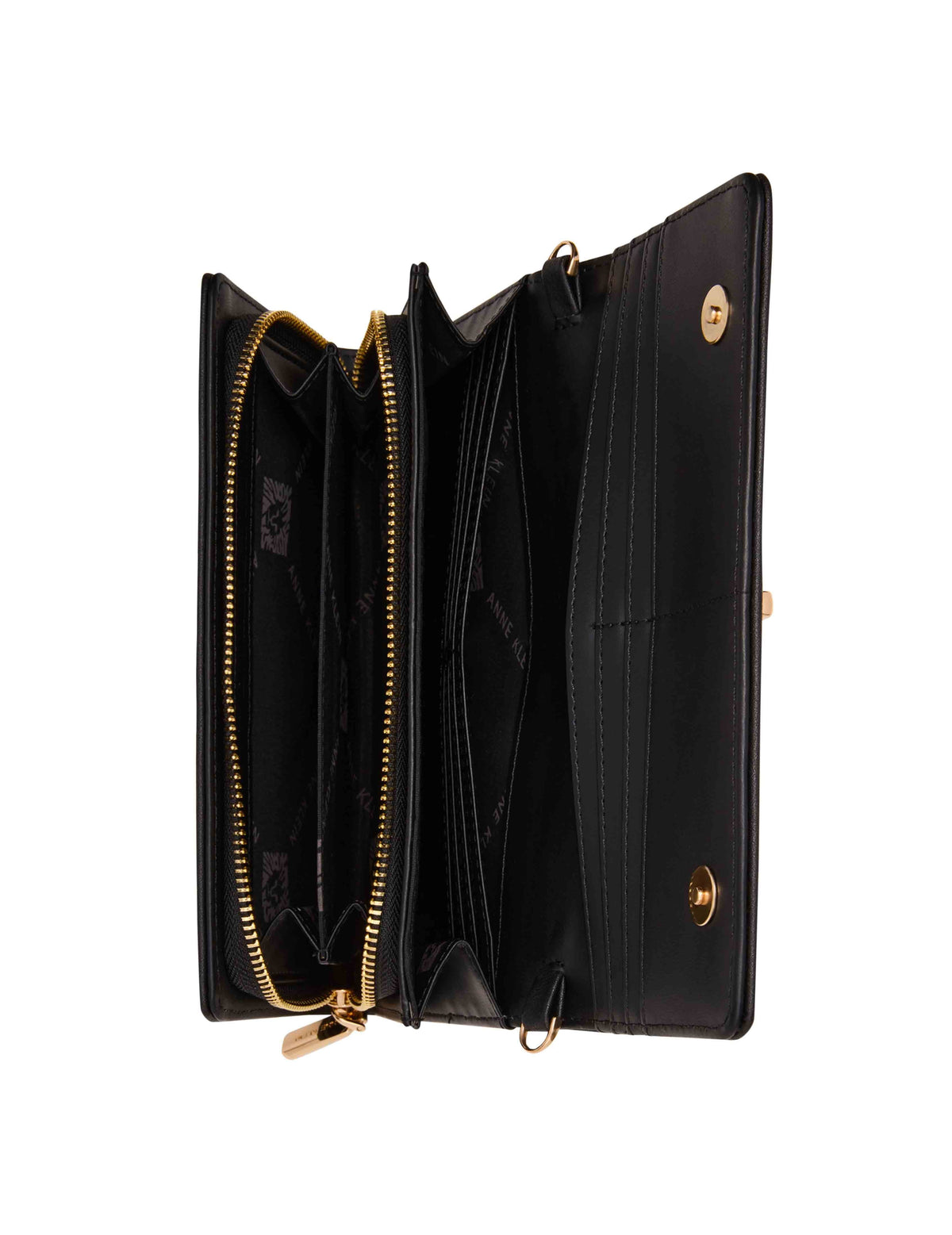 Anne Klein Wallet on Chain with Lock Charm