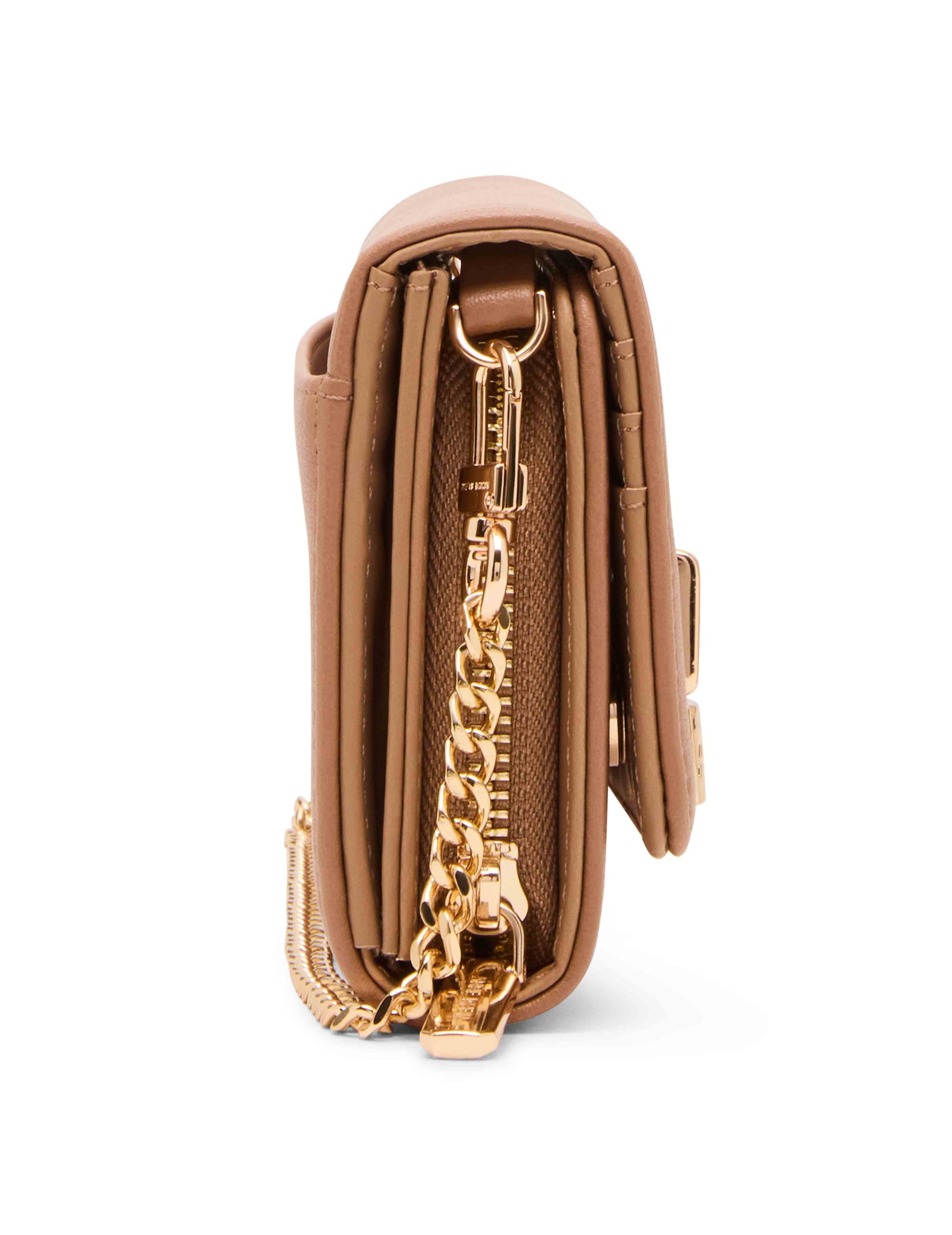 Anne Klein Wallet on Chain with Lock Charm