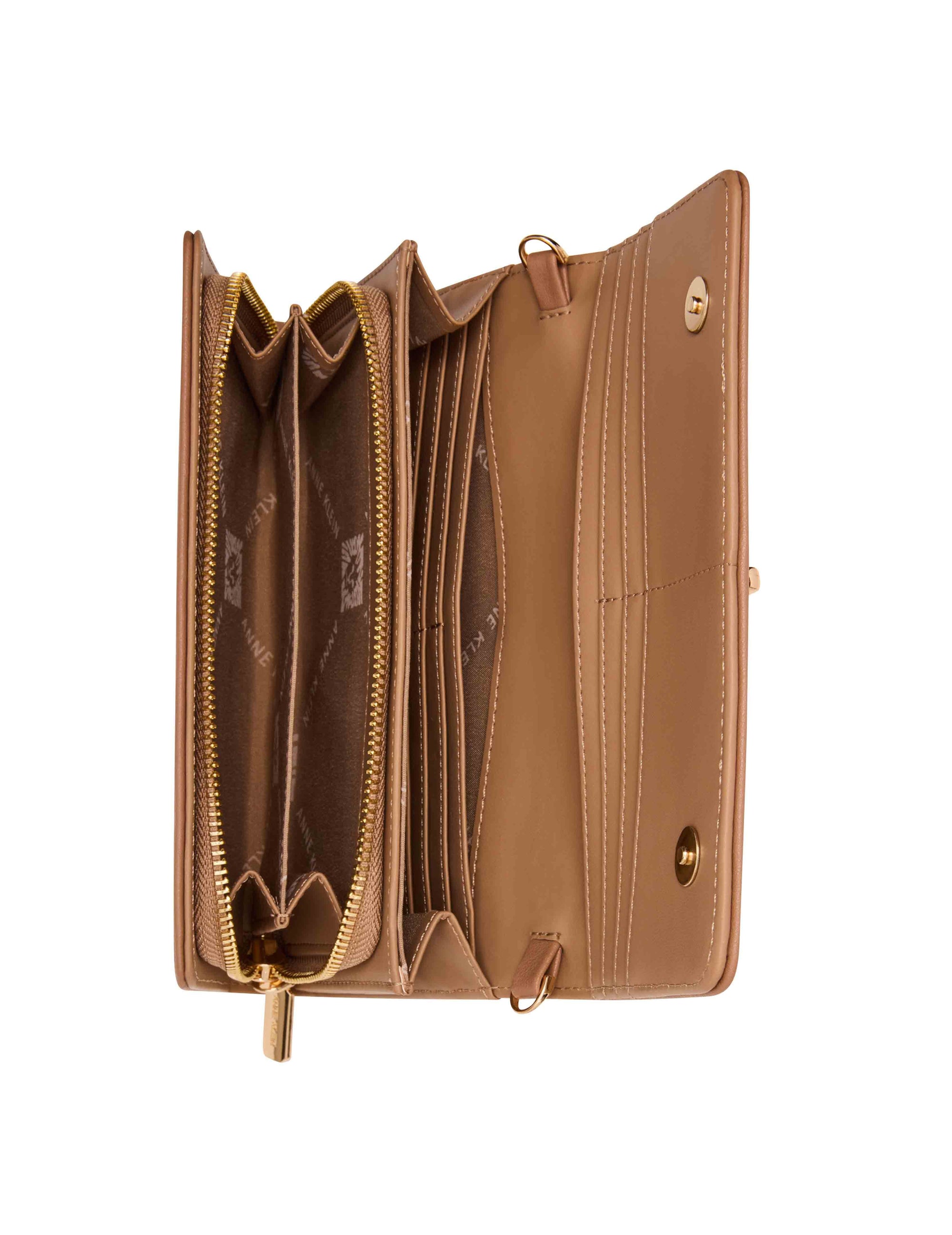 Anne Klein Wallet on Chain with Lock Charm