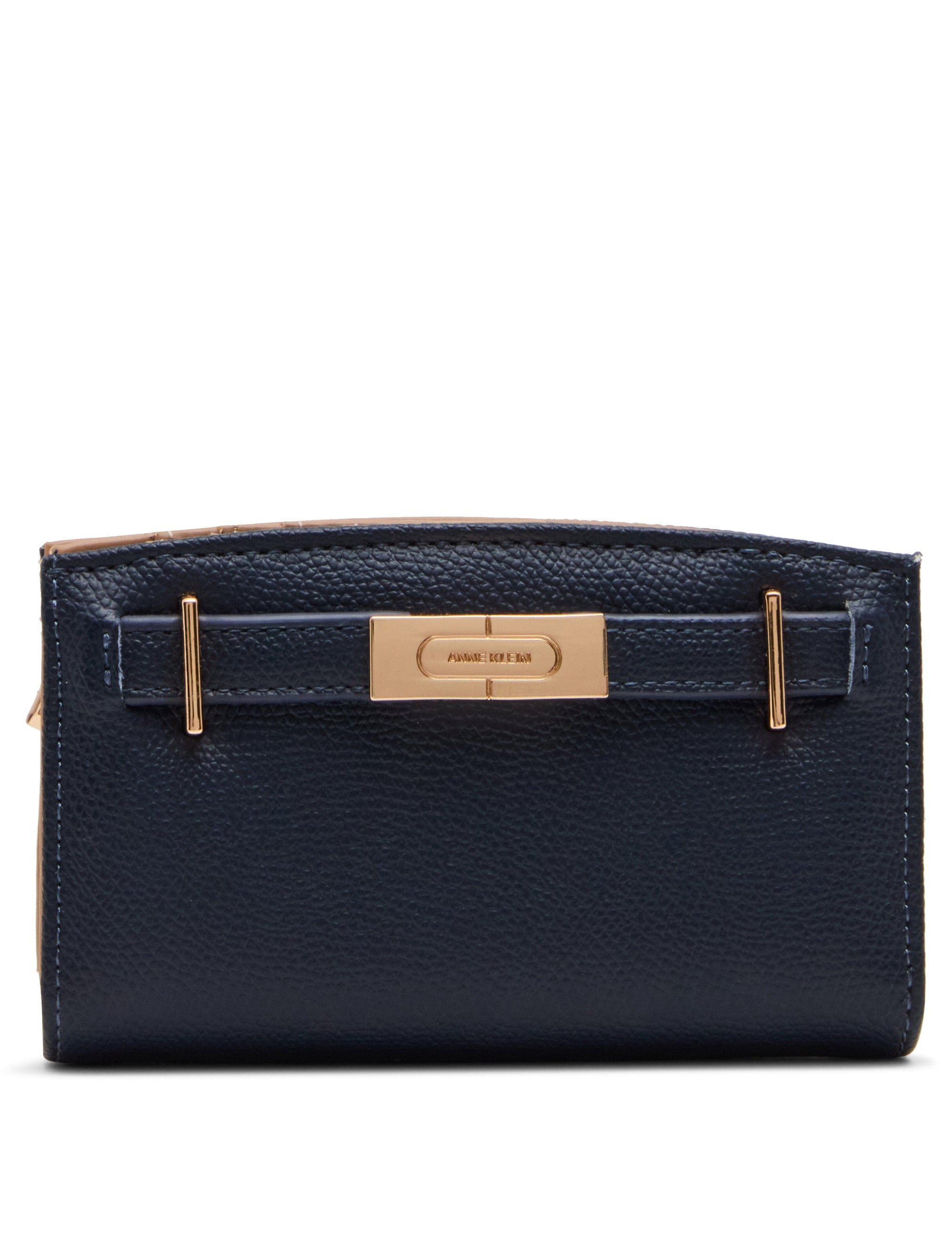 Anne Klein Belted Medium Zip Bifold Wallet
