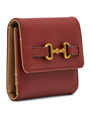 Anne Klein Horsebit Trifold Wallet