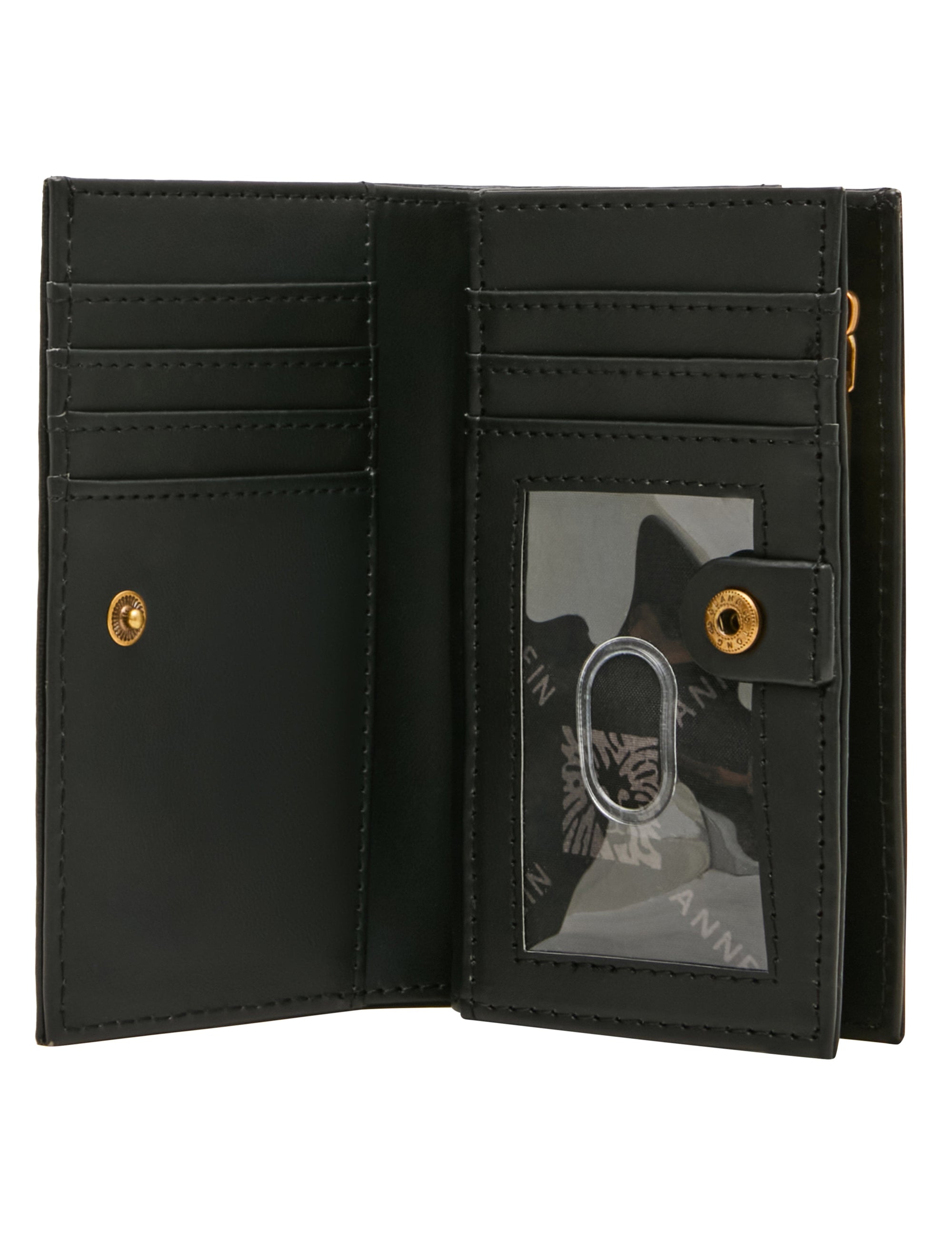 Anne Klein Horsebit Zip Wallet