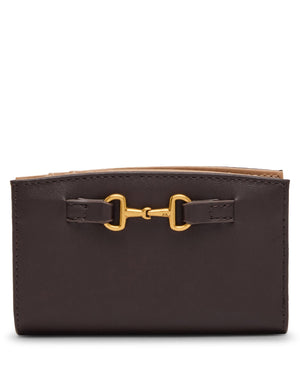 Anne Klein Medium Horsebit Zipper Bifold Wallet