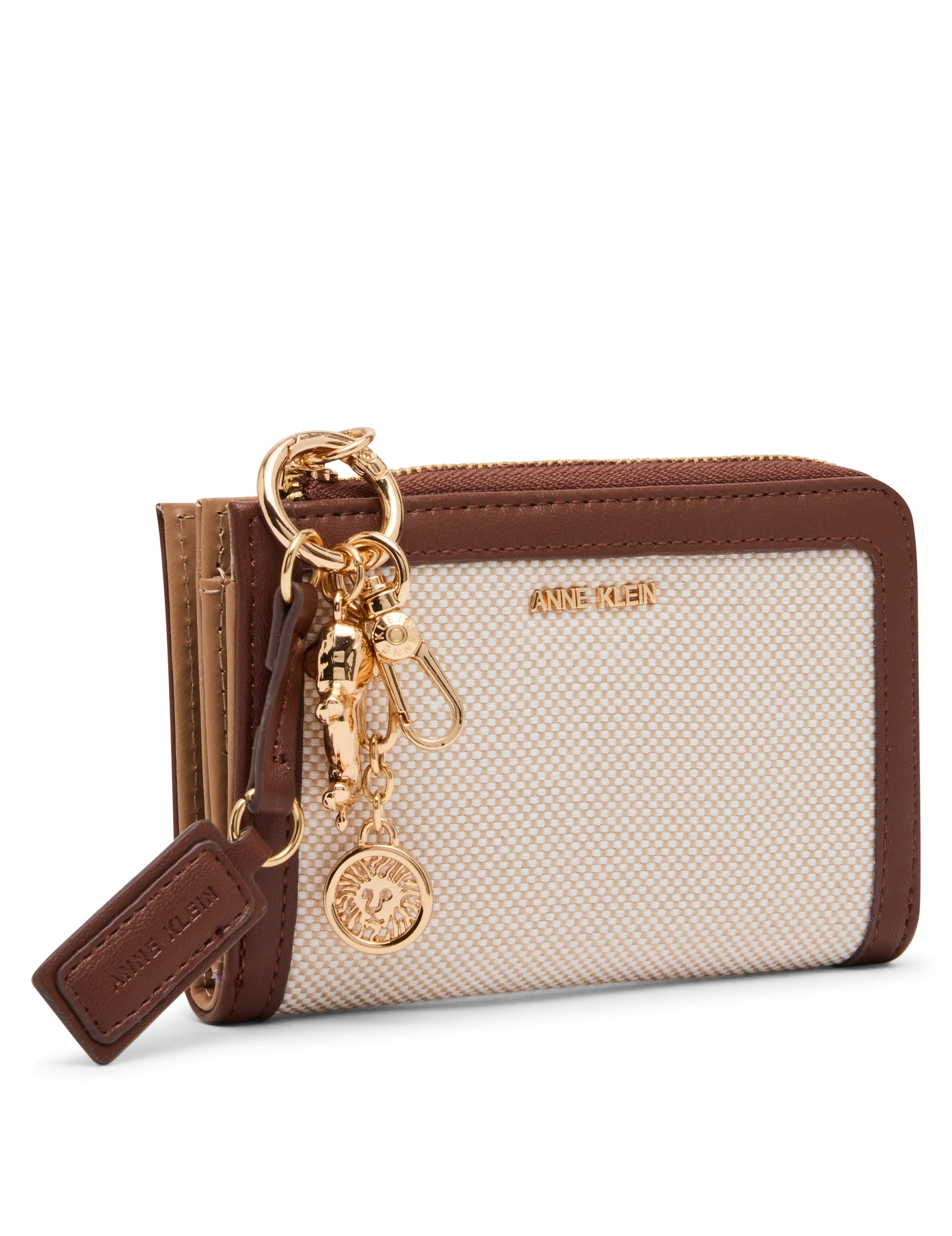 Anne Klein Bifold Wallet with Decorative Charms