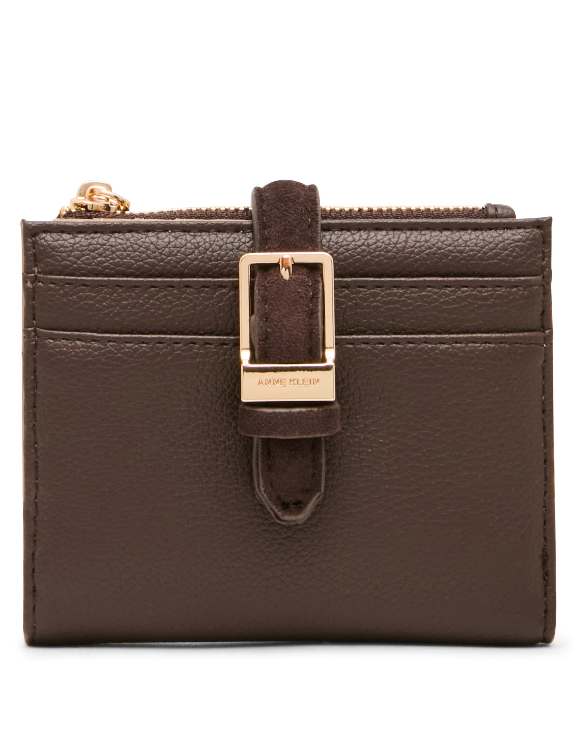 Anne Klein Espresso/Espresso Belted Small Wallet