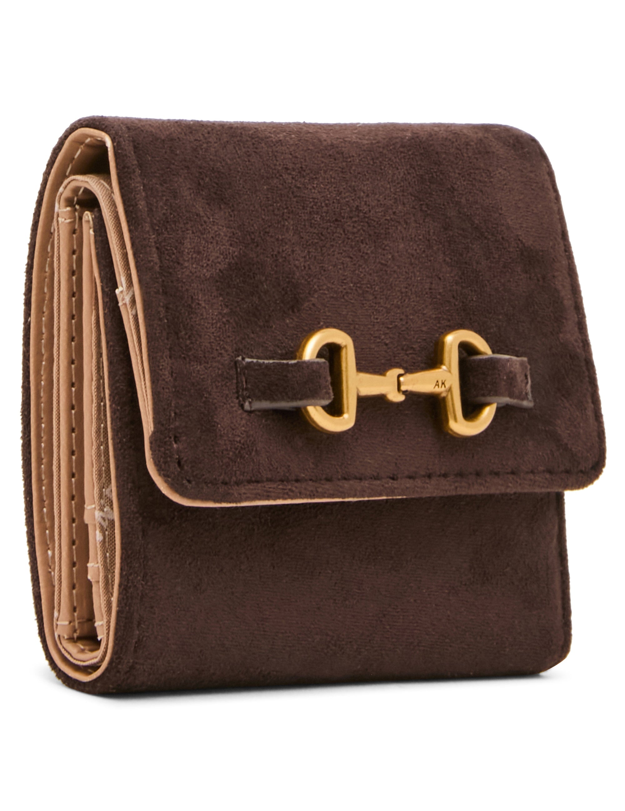 Anne Klein Horsebit Trifold Wallet