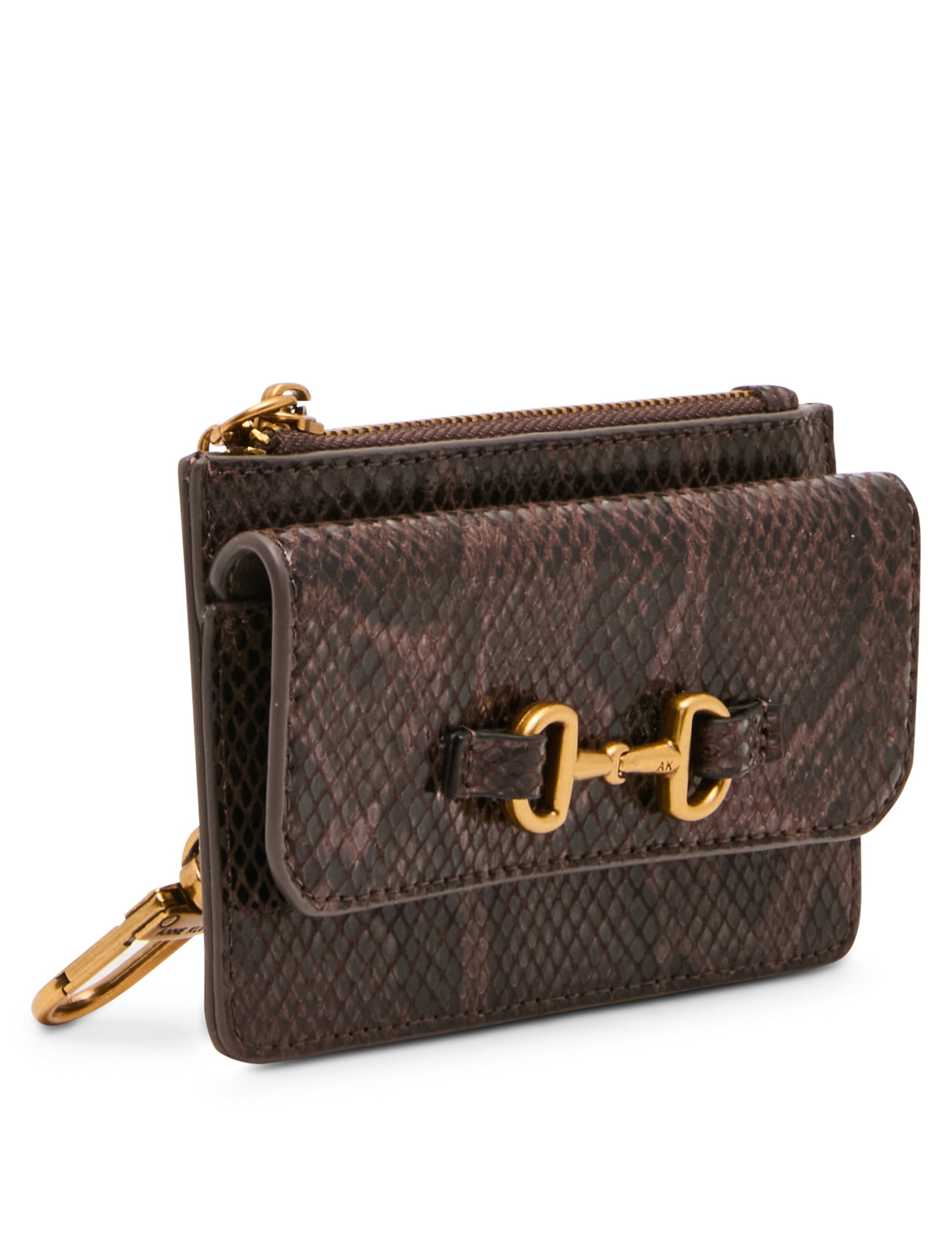 Horsebit Flap Wallet