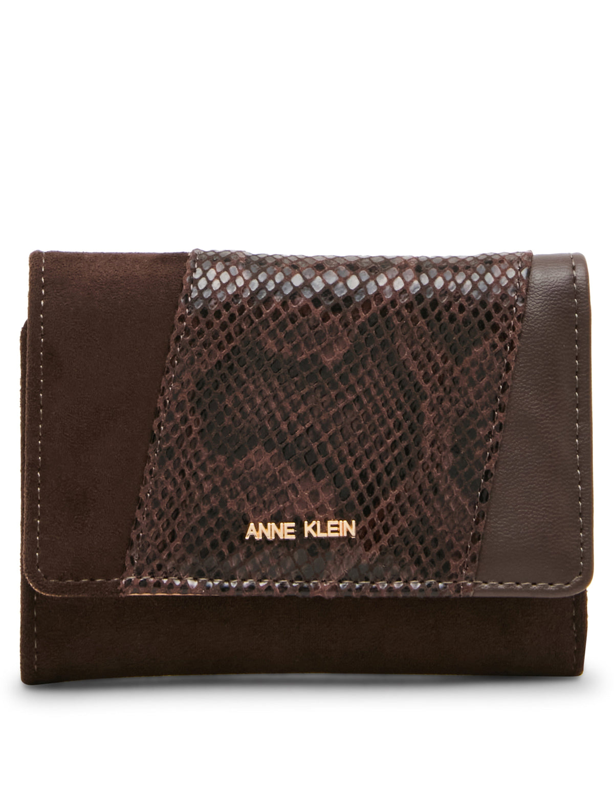 Anne Klein Espresso/Espresso Multi/Espresso Multi-Piece Flap Wallet