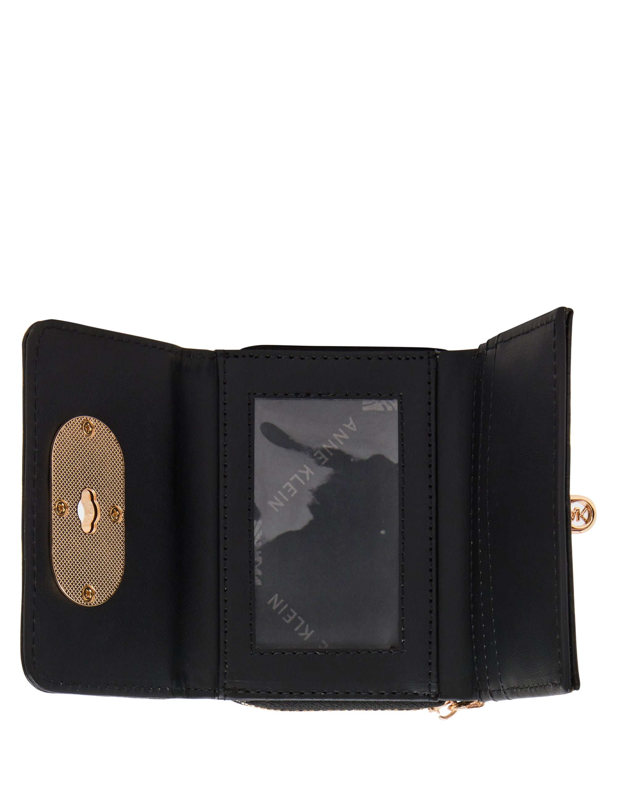 Trifold Turnlock Wallet