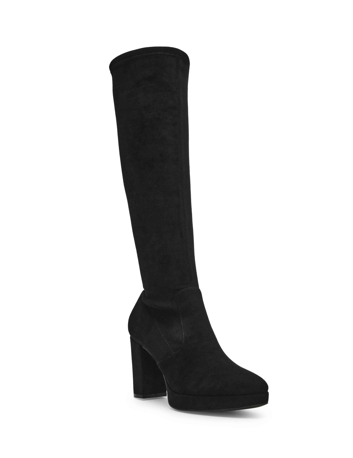 Anne Klein BLACK SUEDE Journey Boot