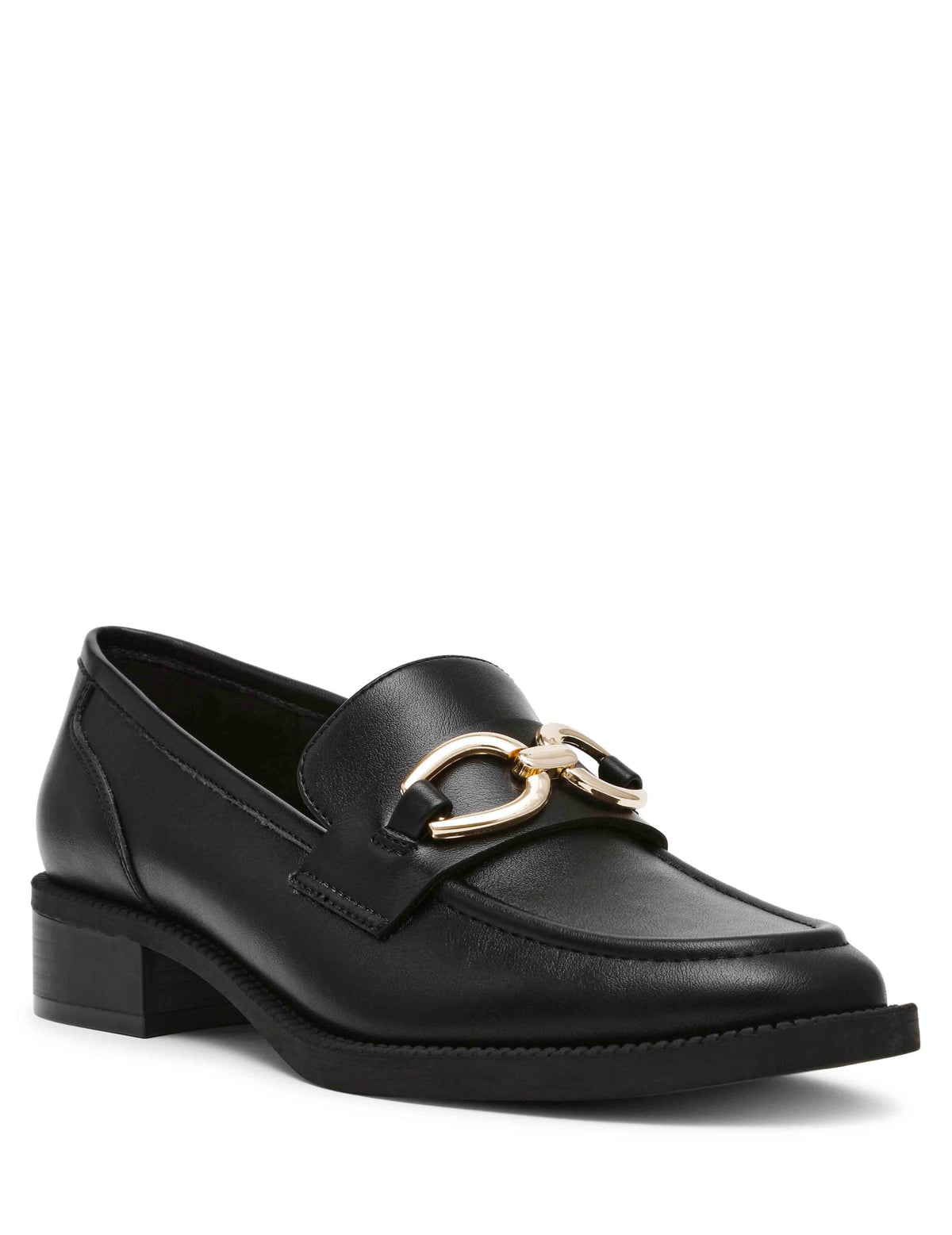 Anne Klein Black Korrie Loafer