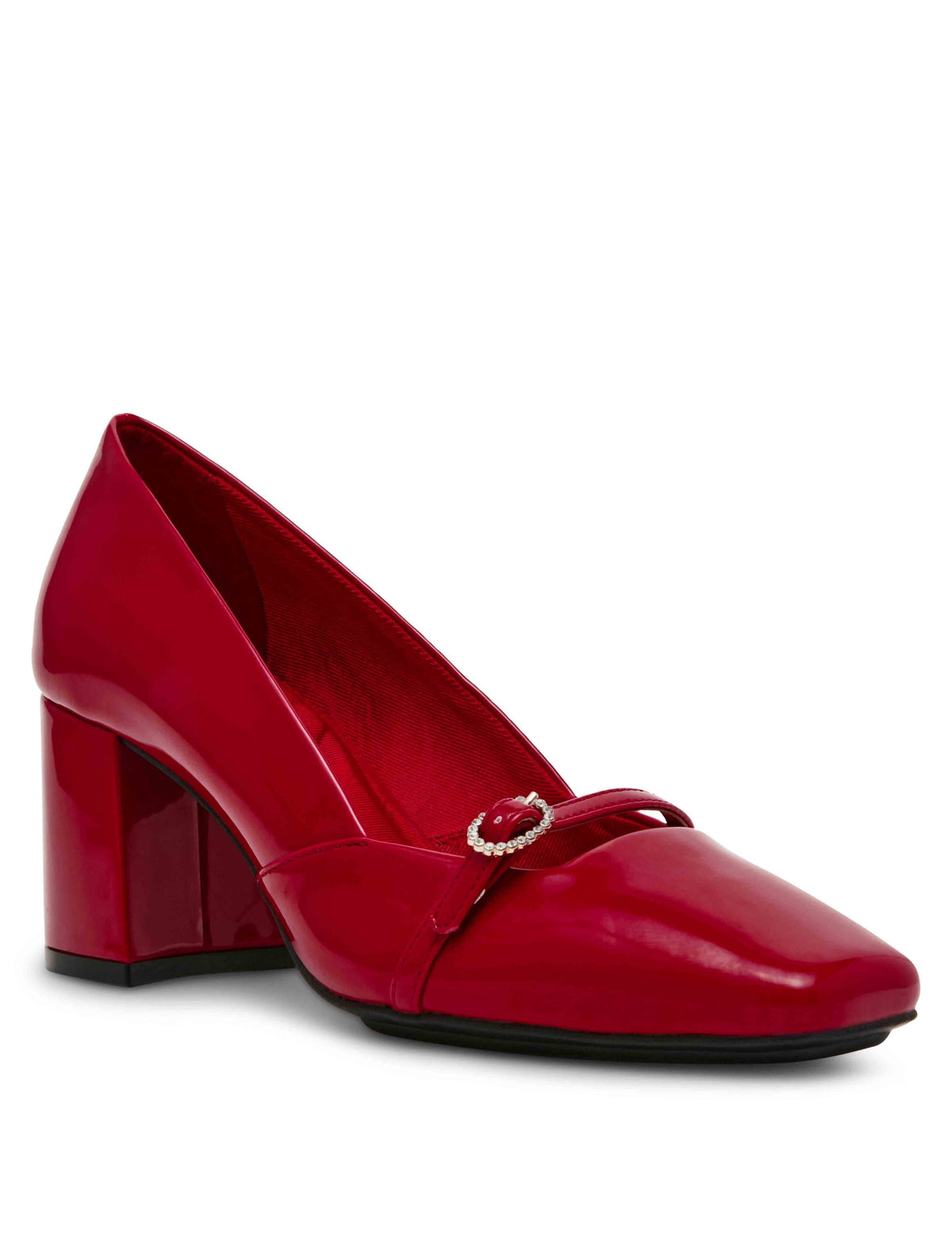 Anne Klein Deep Red Lexington Tailored Pump