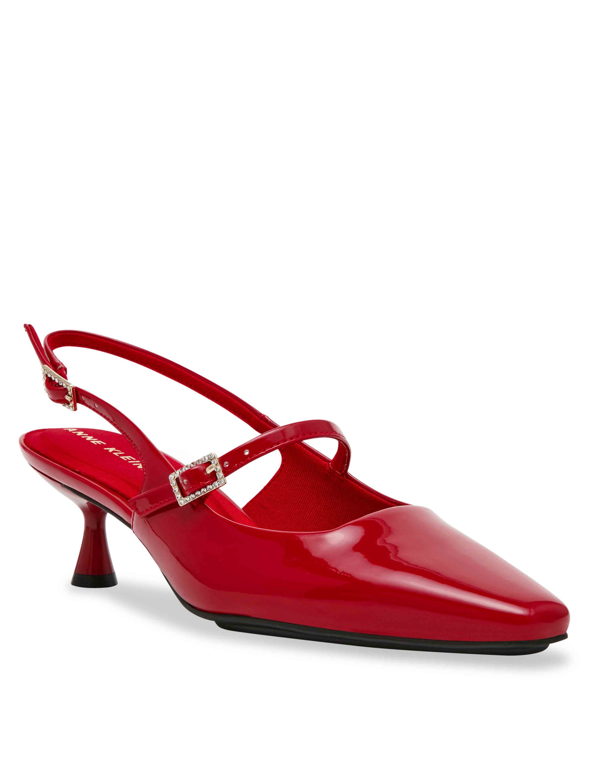 Anne Klein Deep Red Tyra Dress Pump