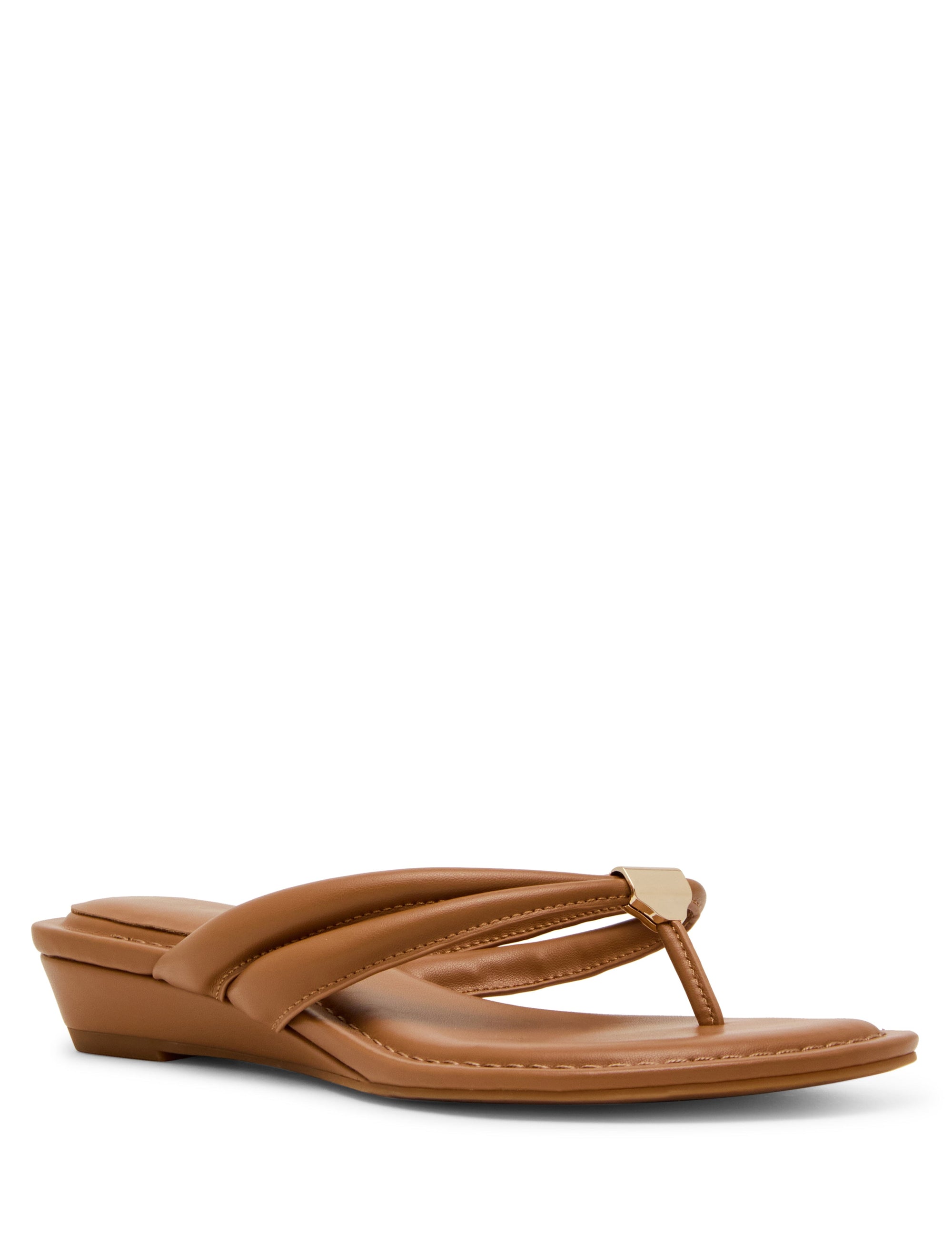 Anne Klein Tan Open Toe Bari Sandal