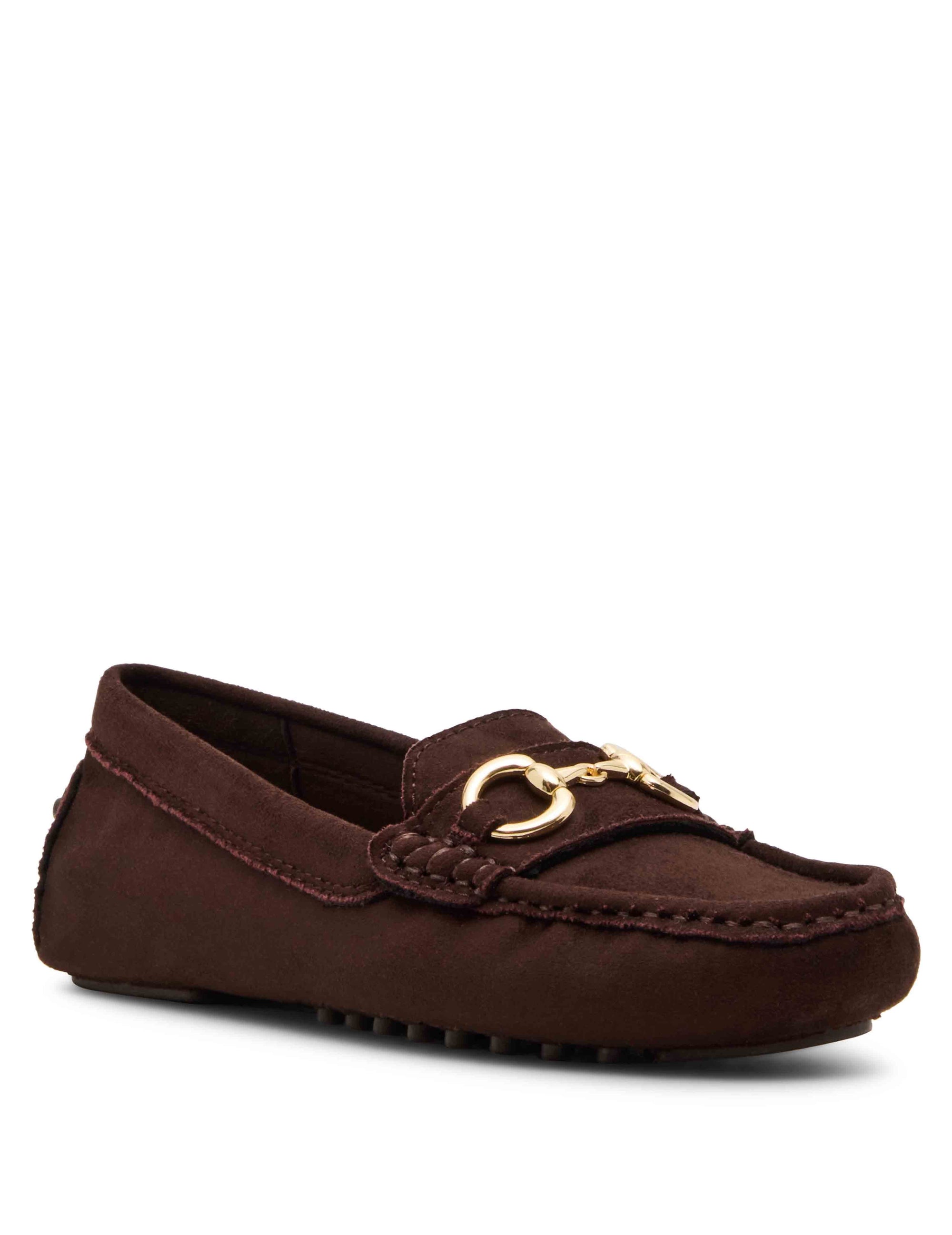 Anne Klein Dark Brown Chrystie Moccasin