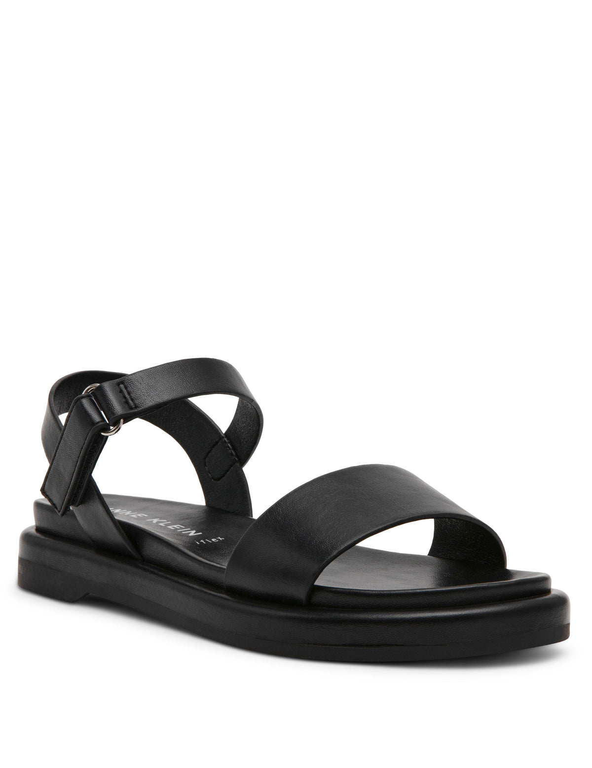 Anne Klein Black Elani Sandal