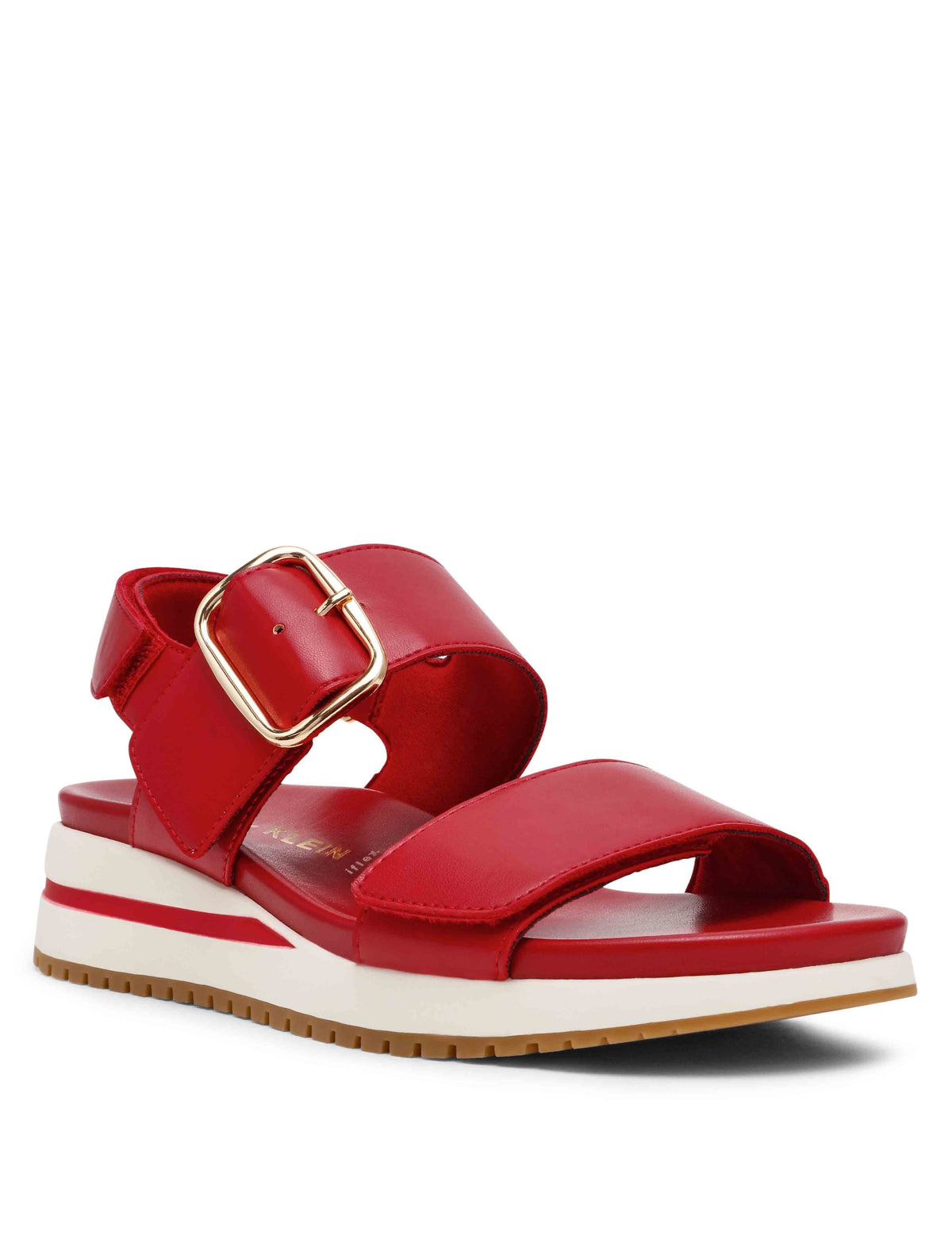 Anne Klein Red Evanti Sandal