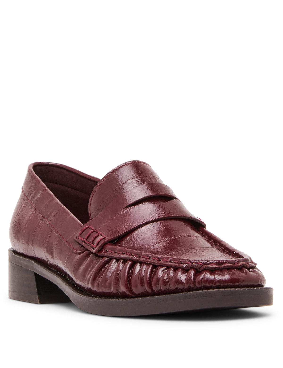 Anne Klein Burgundy Fletcher Slip-On Loafer