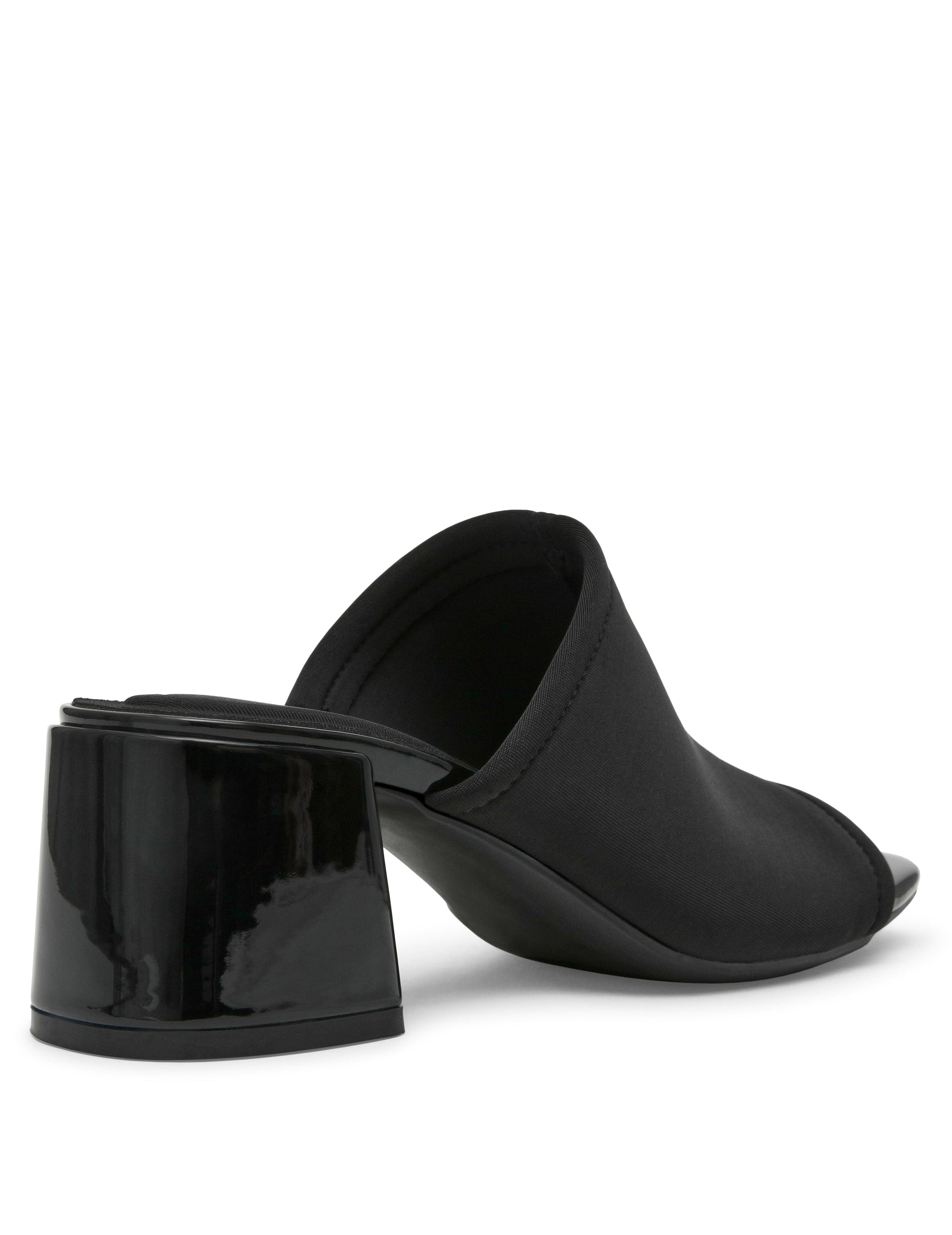 Anne Klein Flutter Sandal | Women's | Black Stretch | Size 9
