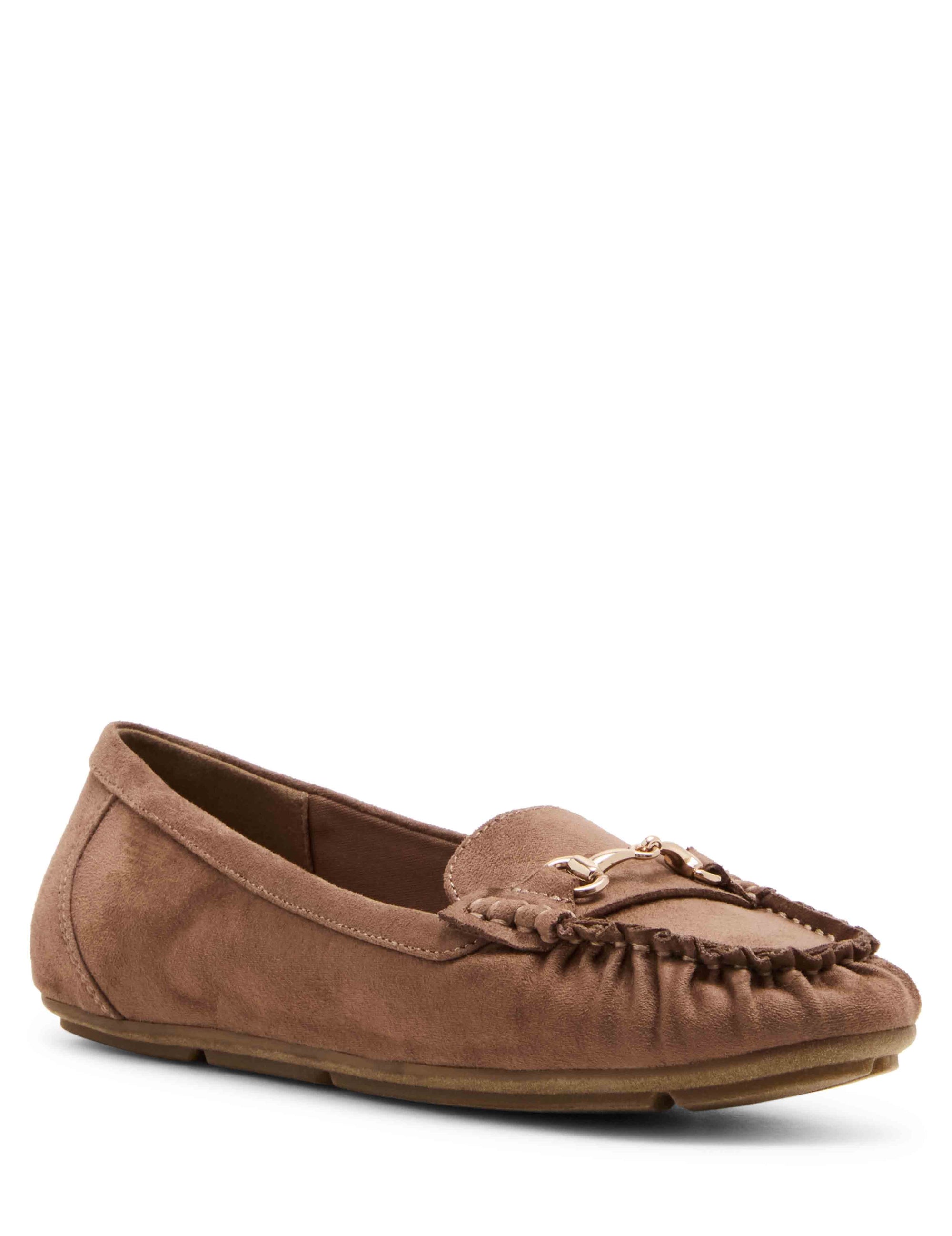 Anne Klein Taupe Hewlett Moccasin