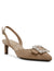 Anne Klein Taupe Inez Slingback Pump