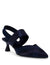 Anne Klein Navy Fb Islander Kitten Heel