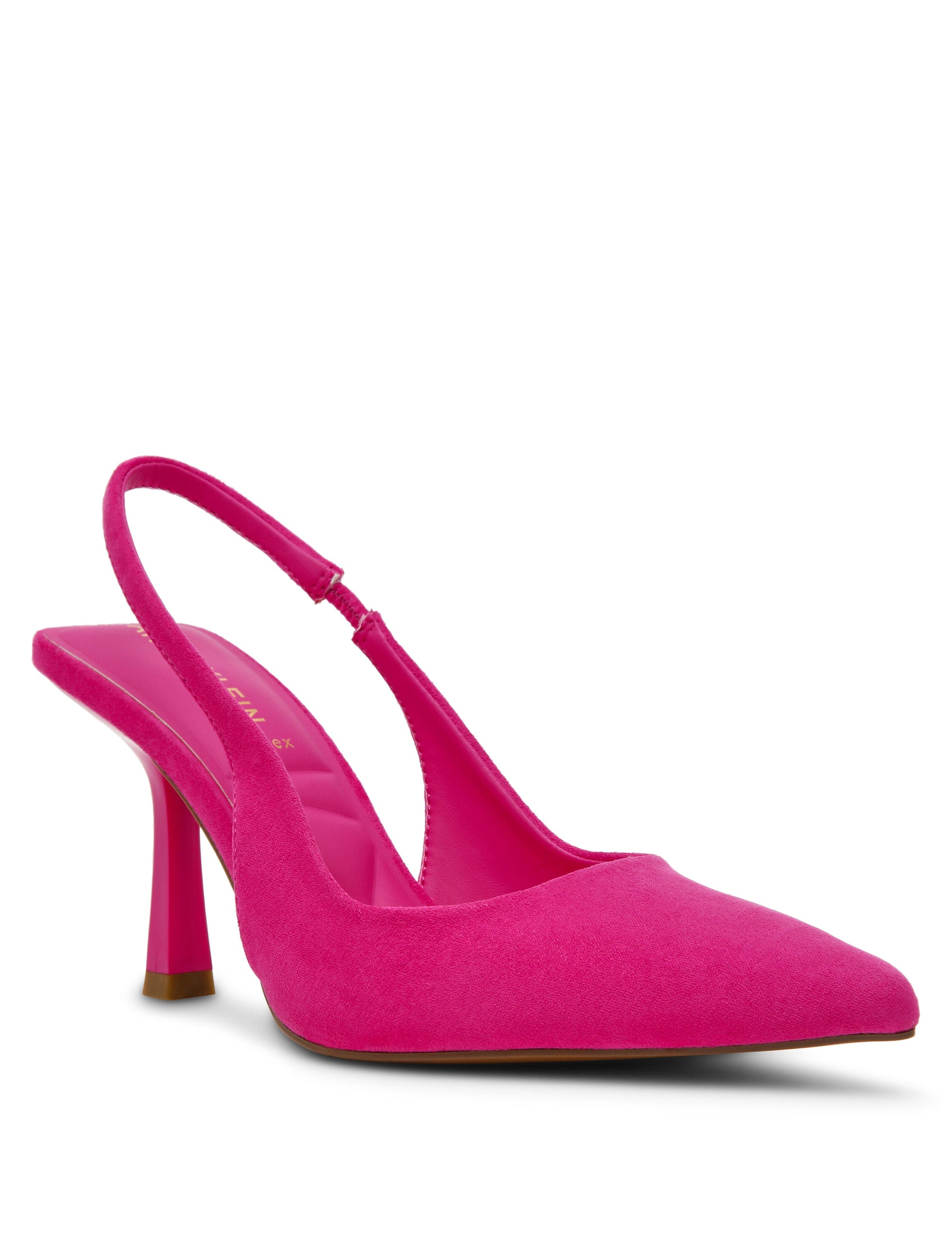 Anne Klein Pink Itzy Slingback Block Heel Pump